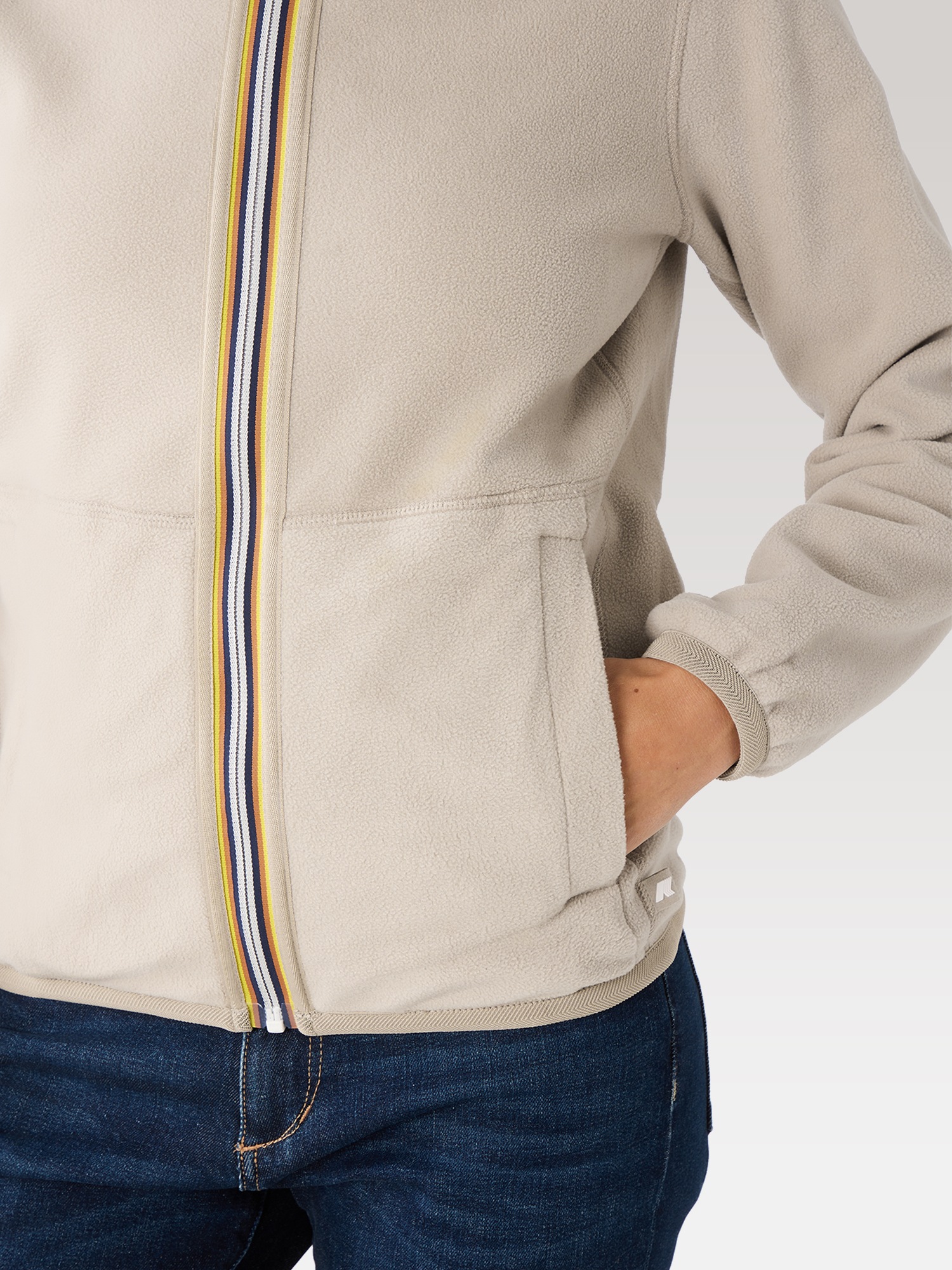 K-WAY Funktionsjacke »K-Way Winterjacke LINN VELOUR POLAR DOUBLE zum Wenden«