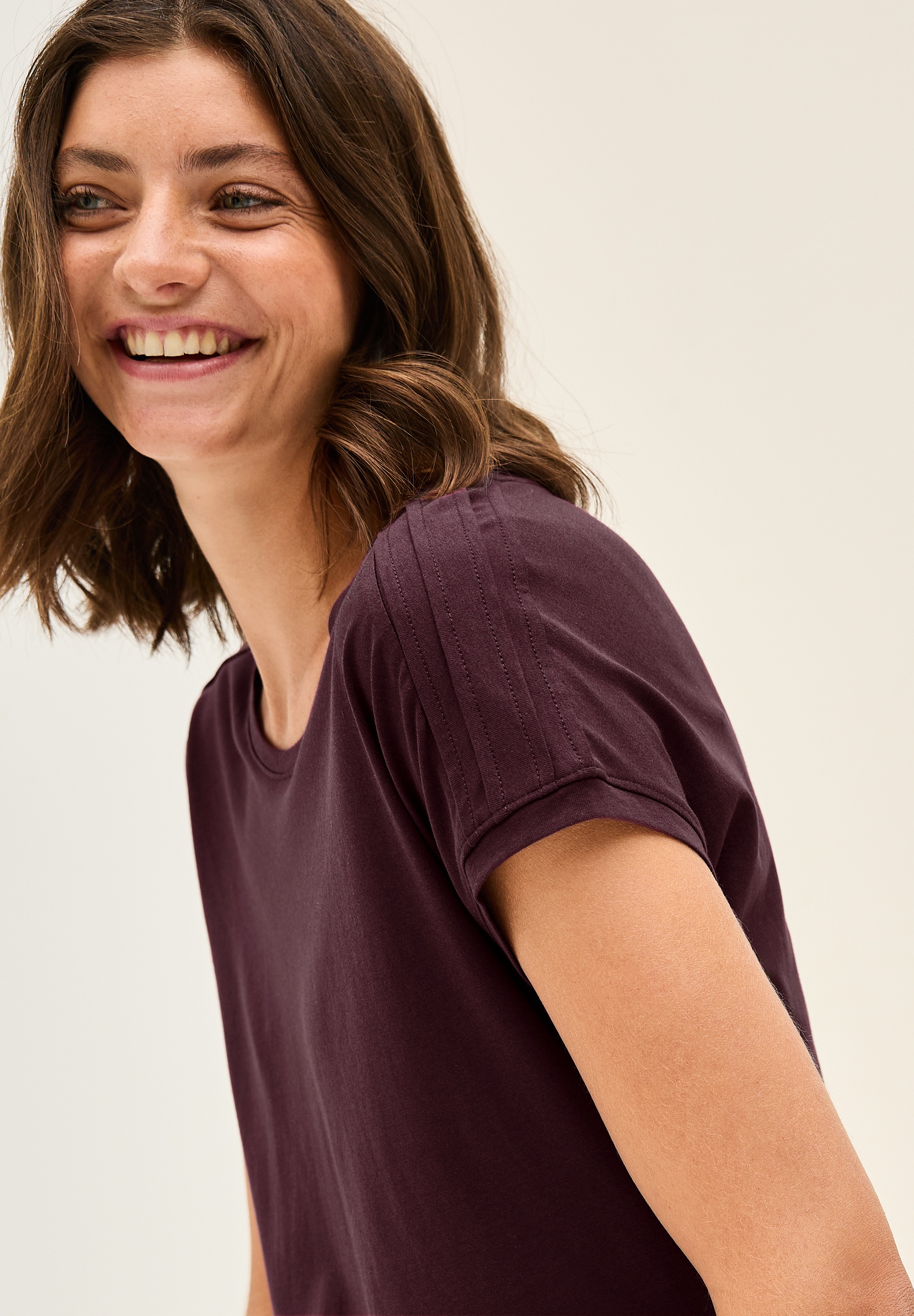 Cecil T-Shirt, mit elastischem Bund günstig online kaufen