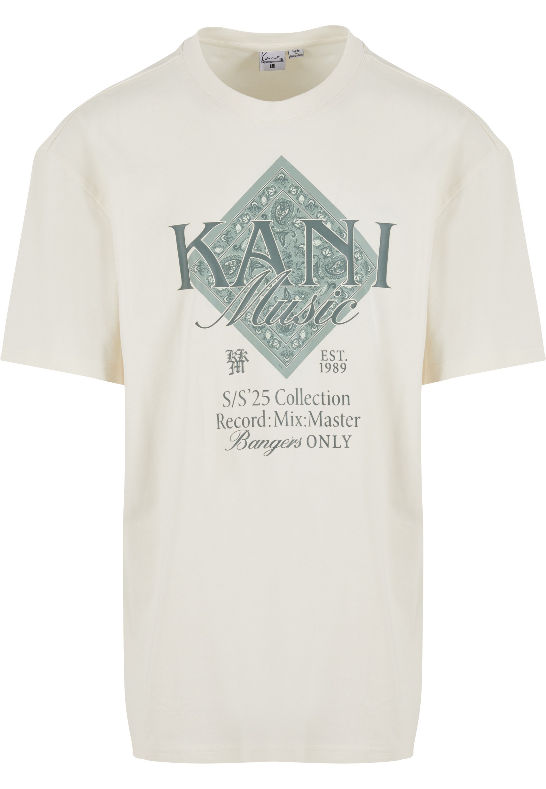 Karl Kani T-Shirt "Karl Kani Kani Music Paisley Print T-Shirt" 1 Stk.