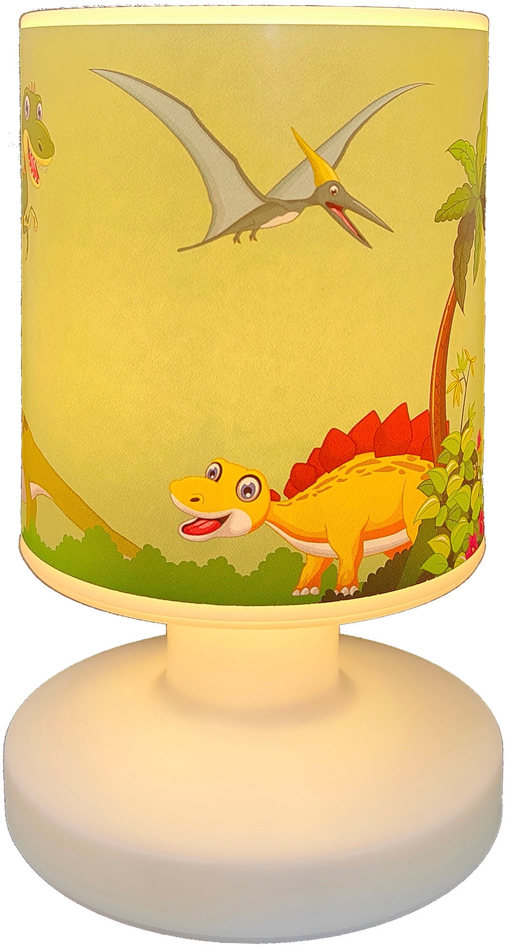 niermann LED Tischleuchte »Akku-Tischleuchte Dino«, 1 flammig, Leuchtmittel LED-Modul | LED fest integriert, 1 x LED 1,5W