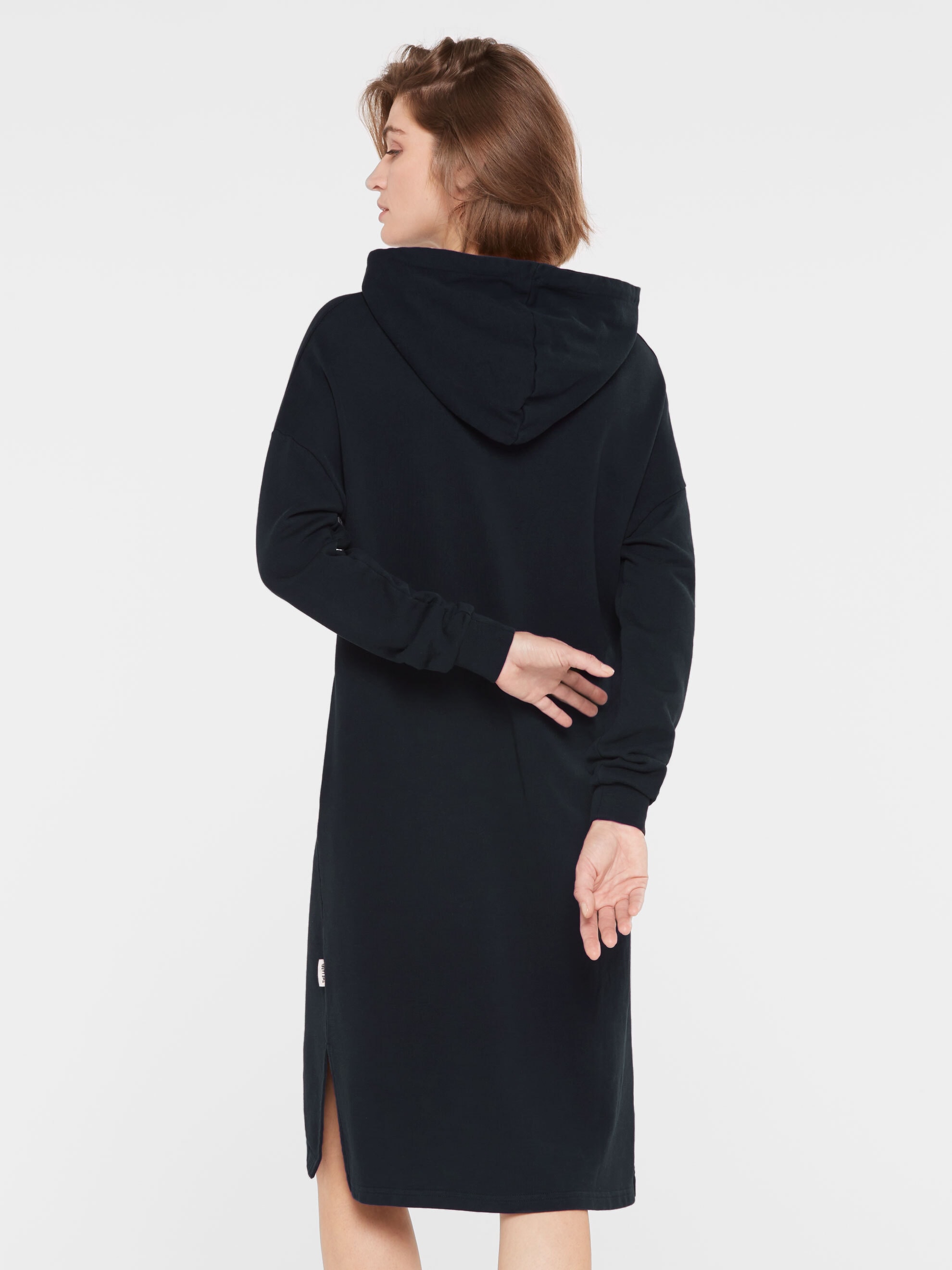 SENSES.THE LABEL Sweatkleid Ohne Taschen aus Baumwolle