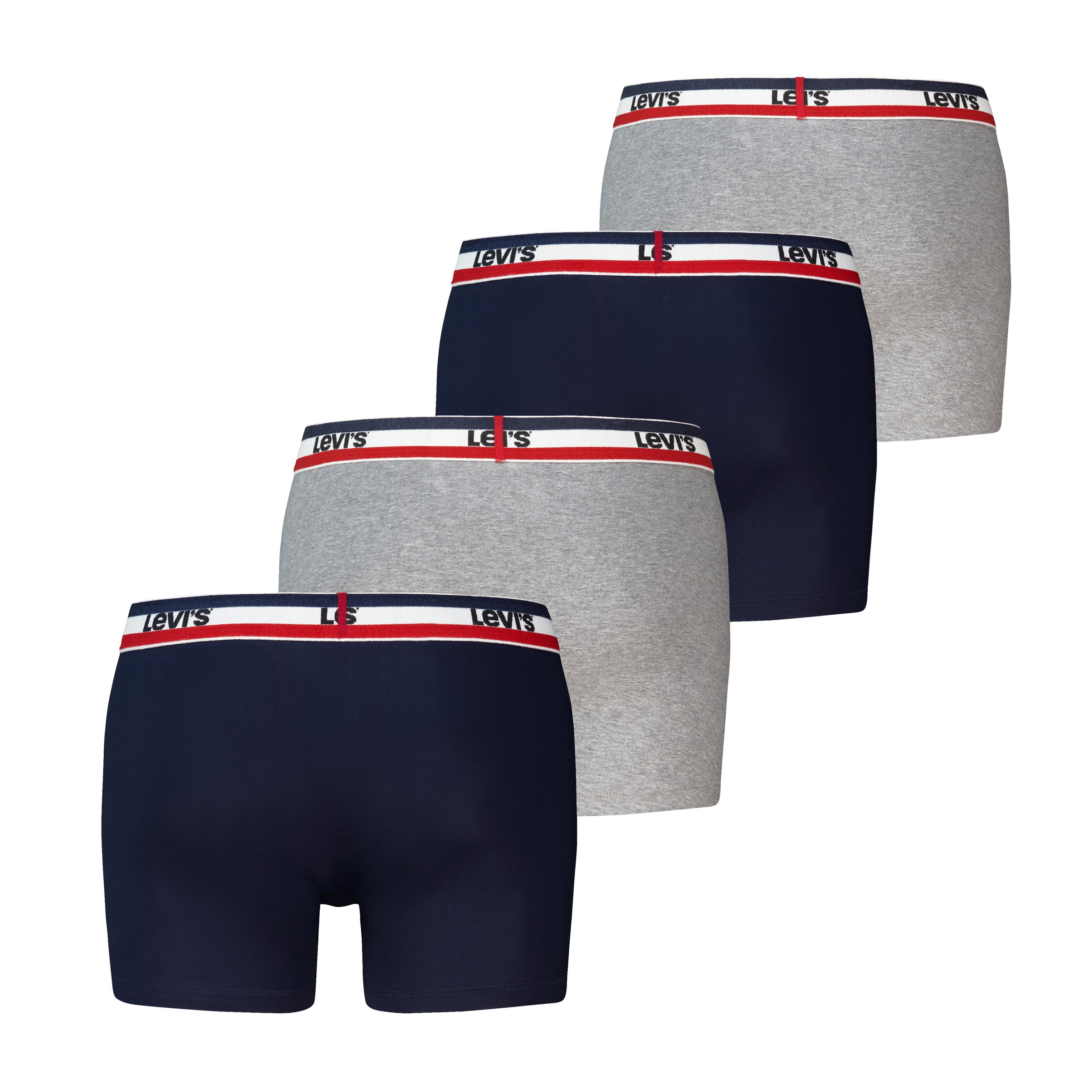Levis Boxershorts "LEVIS MEN REPEAT SPW LOGO BOXER BRIEF 4P" 4er Pack günstig online kaufen