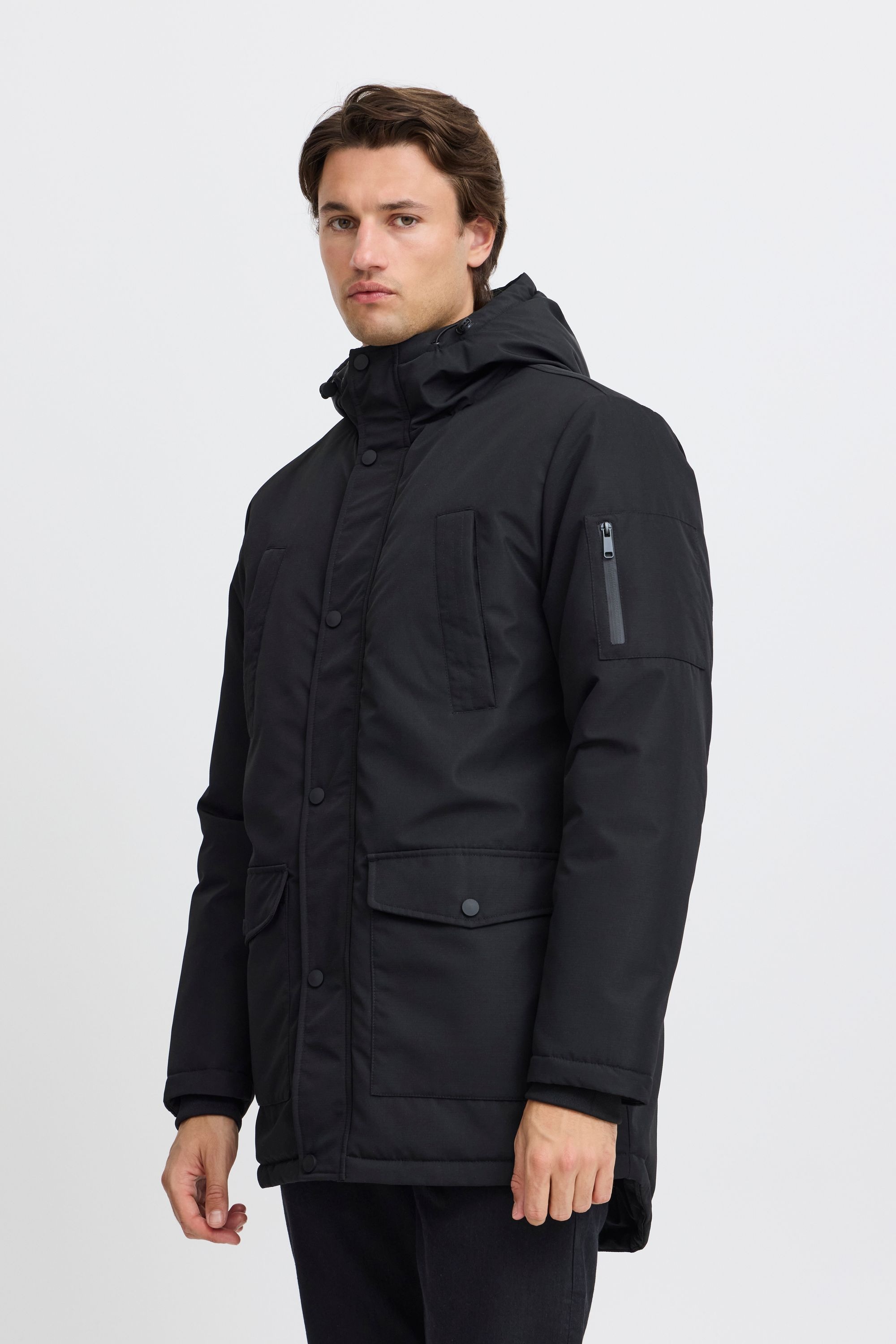 Blend Dufflecoat "BHOuterwear" Wärmender Steppmantel mit Kapuze günstig online kaufen