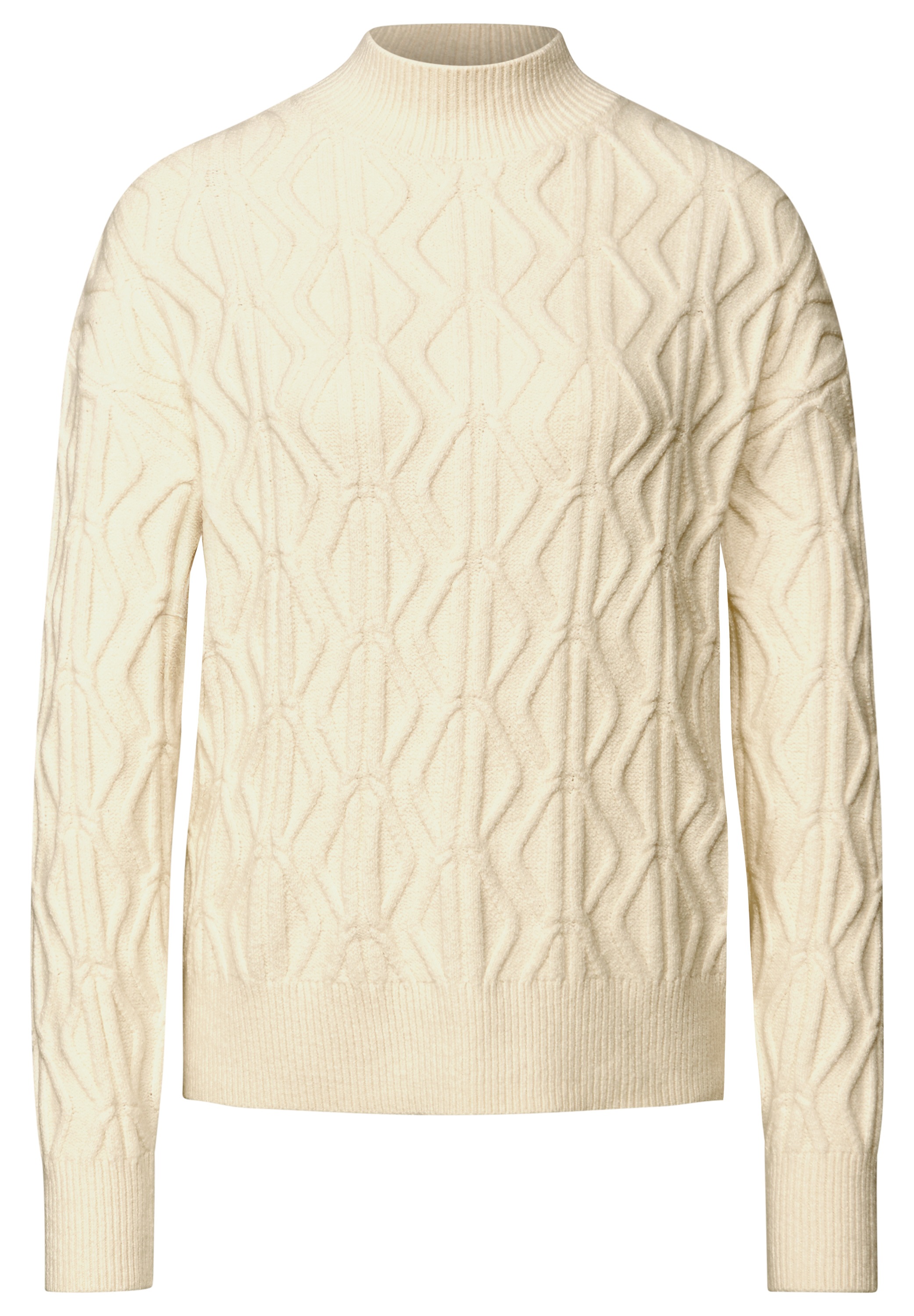 Street One Studio Knit Sweater Women's Beige 42 3