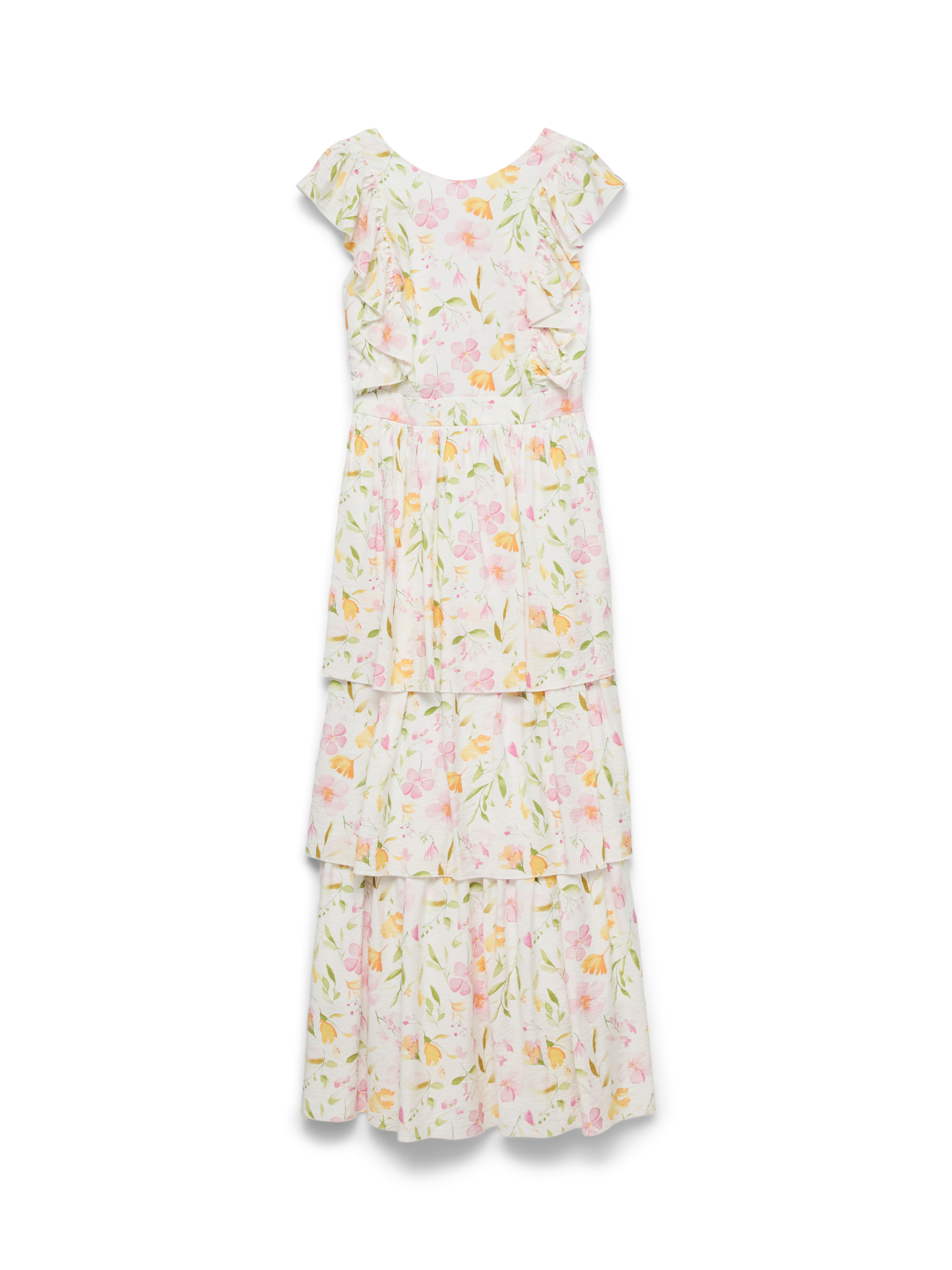 Vero Moda Maxikleid "VMESTELLA SL MAXI DRESS EXP" Viskosemischung günstig online kaufen