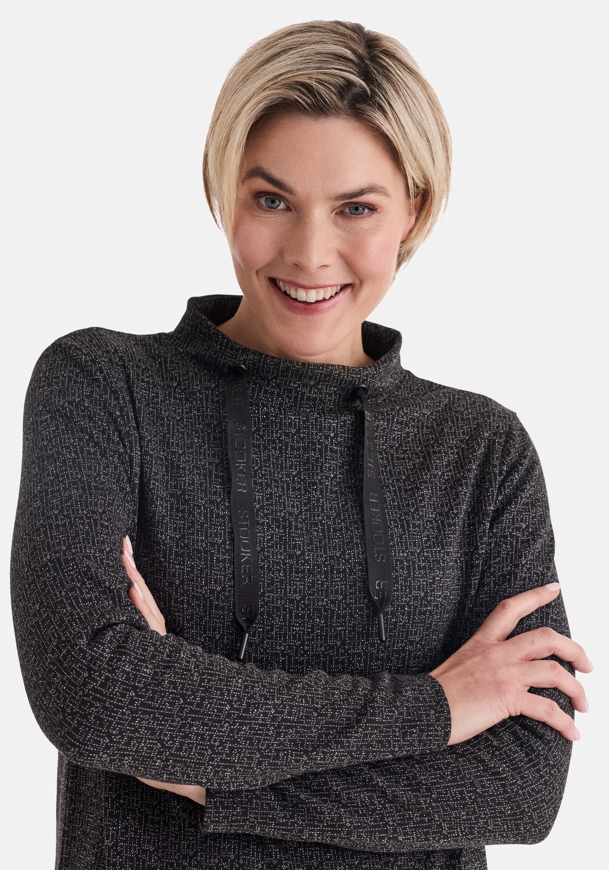 STOOKER WOMEN Strickpullover »TESSA Strickpullover Stehkragen« Strickpullover Stehkragen für Damen