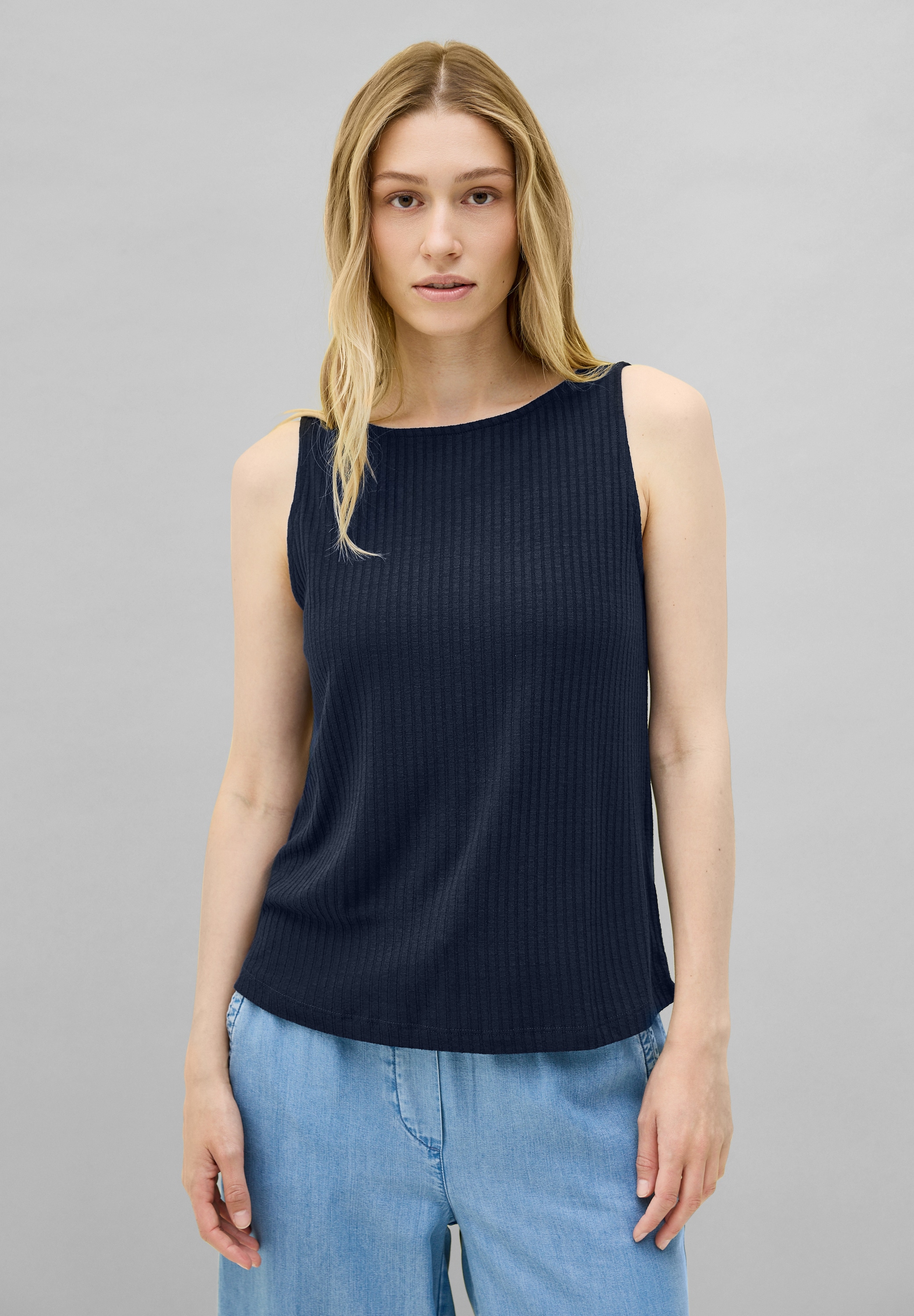 Cecil Ripptanktop, aus elastischem Materialmix günstig online kaufen