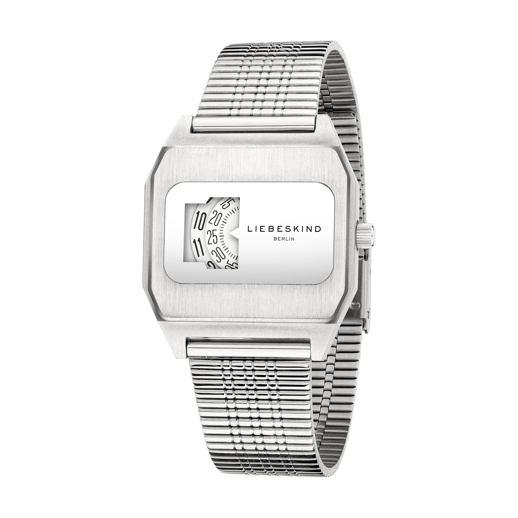 Liebeskind Berlin Quarzuhr »Vinyl Vision« Armbanduhr, Damenuhr, Edelstahlarmband, analog