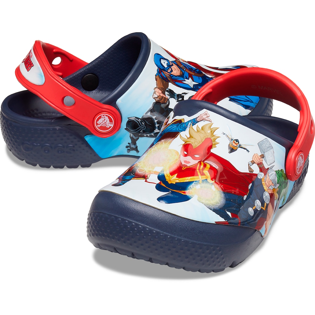 Crocs Clog »Crocs FL Avengers Patch Clog K«, mit schwenkbarem Fersenriemen