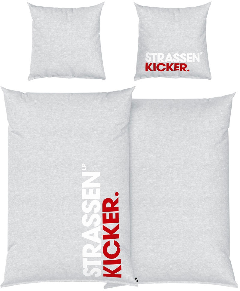 Bettwäsche "Strassenkicker by Lukas Podolski" 2 Stk. tlg. mit tollem Motiv günstig online kaufen