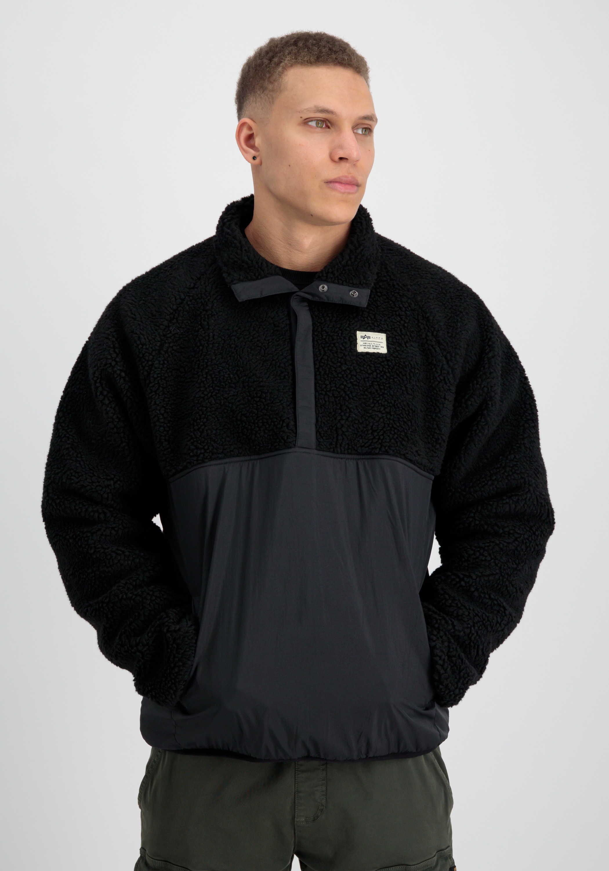 Alpha Industries Anorak "Teddy Nylon Anorak" günstig online kaufen