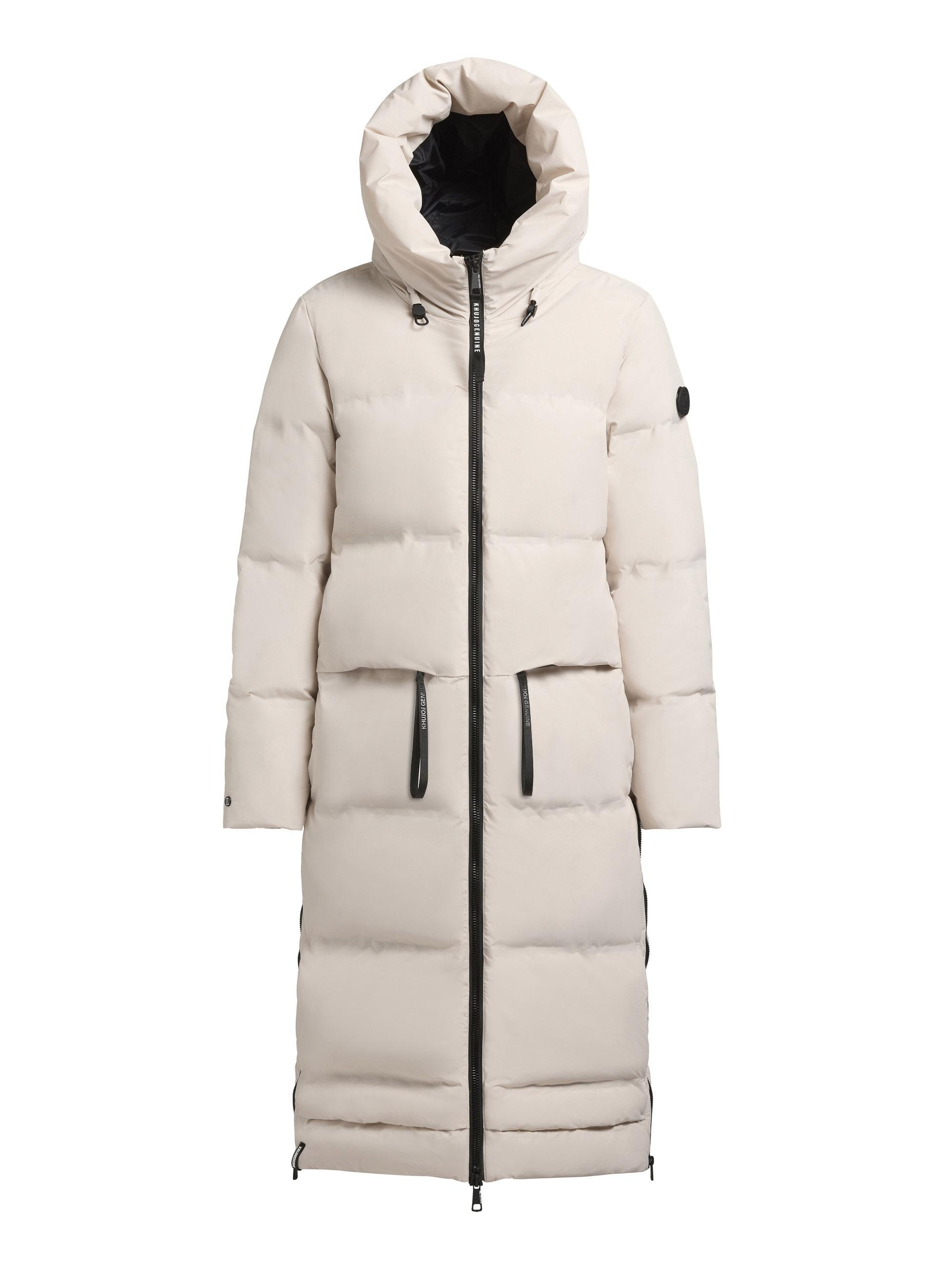 khujo Steppmantel »Aroma-YM«, Gesteppter Damen Wintermantel mit hohen Gehschlitzen