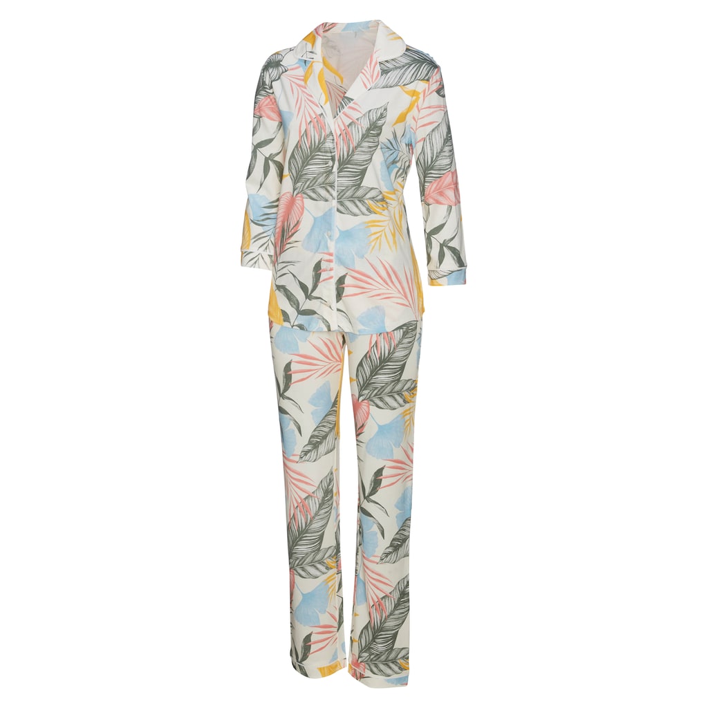 Vivance Dreams Pyjama, mit floralem Druck