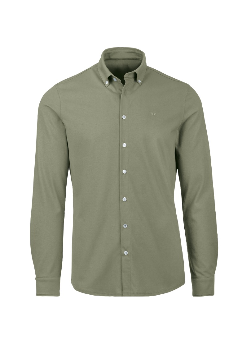 Trigema Poloshirt "TRIGEMA Business-Hemd aus DELUXE-Single-Jersey" 1 günstig online kaufen