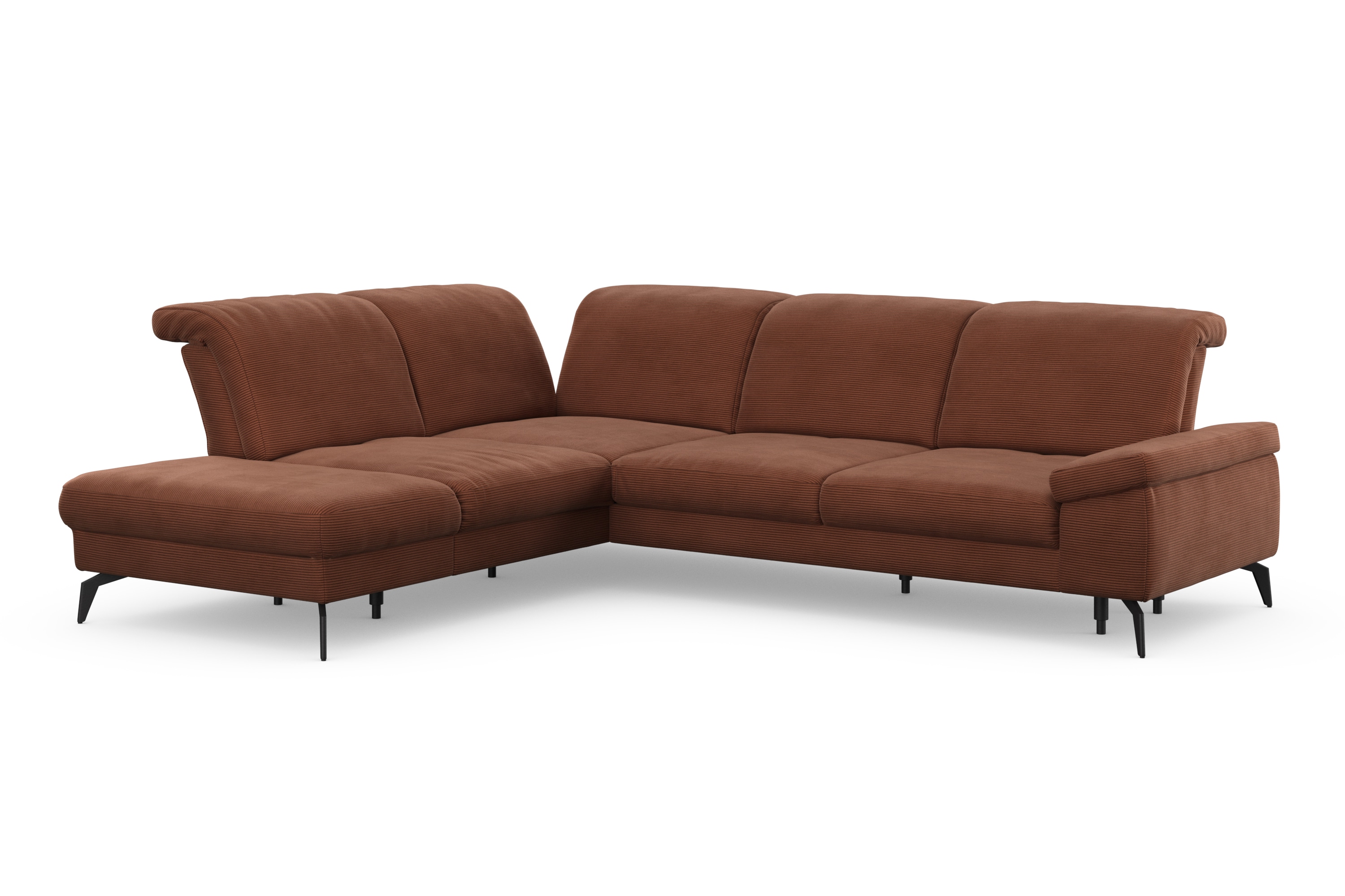 Thumbnail - sit&more Ecksofa "Cabana L-Form" Ottomane, wahlweise mit Sitztiefen-,Armlehnen- und Kopfteilfunktion