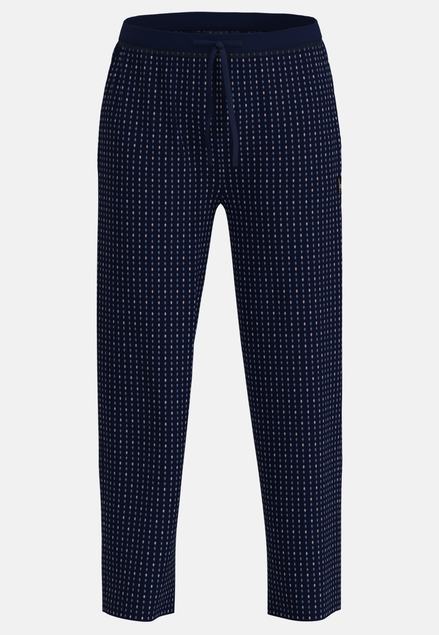 GÖTZBURG Pyjamahose "New York" gemustert, lang, mit Kordelzug, Baumwolle günstig online kaufen