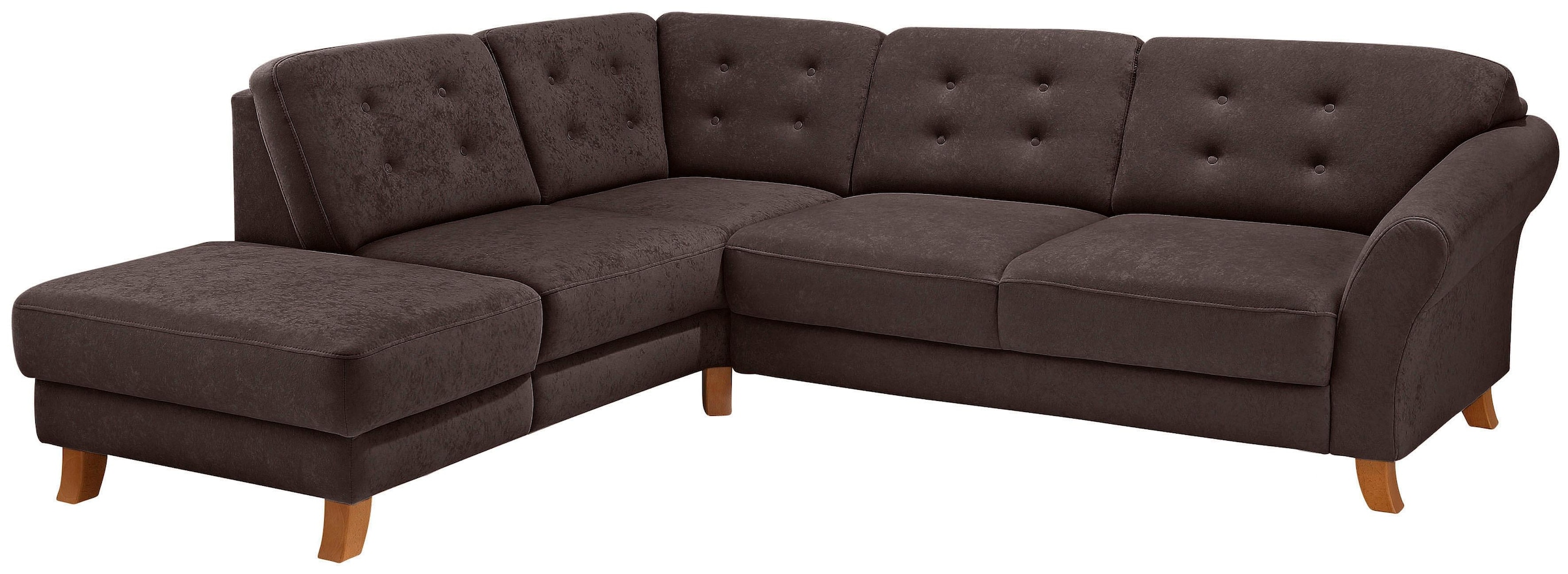 Home affaire Ecksofa »Trondheim L-Form« mit Federkern