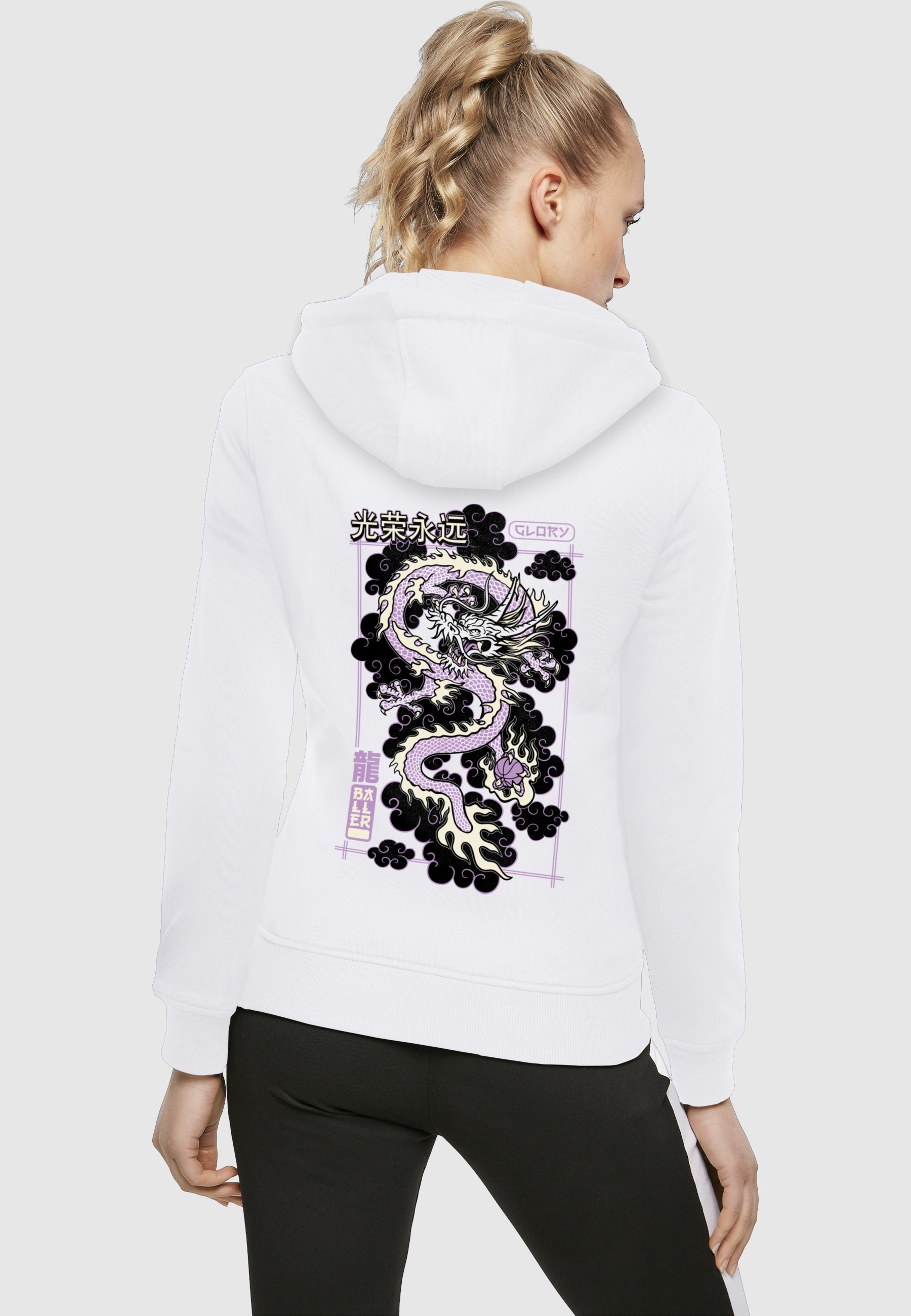 MisterTee Kapuzensweatshirt »MisterTee Damen Ladies Glory Dragon V2 Hoody«, 1 Stk.
