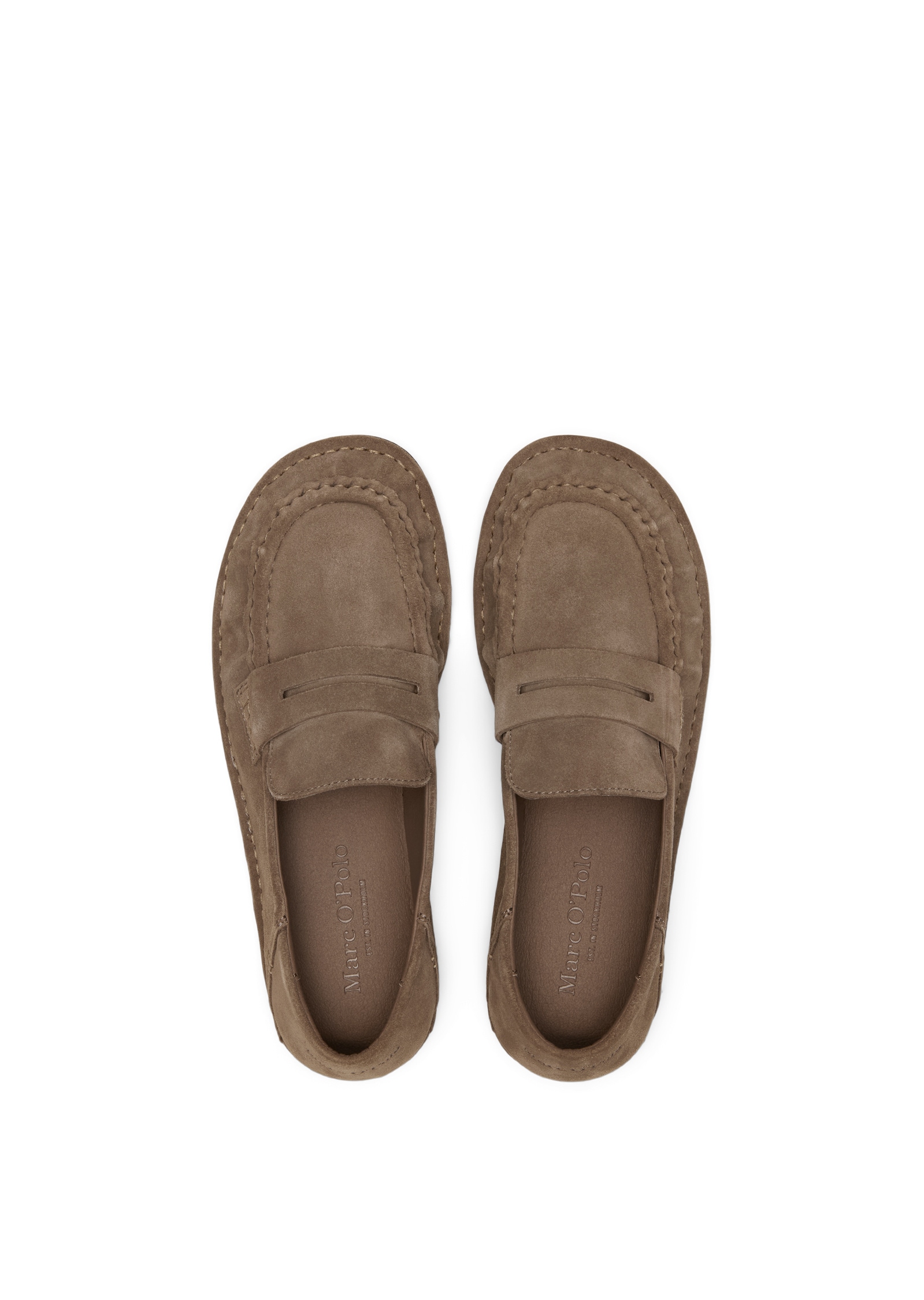 Marc O'Polo Loafer »aus weichem Veloursleder«