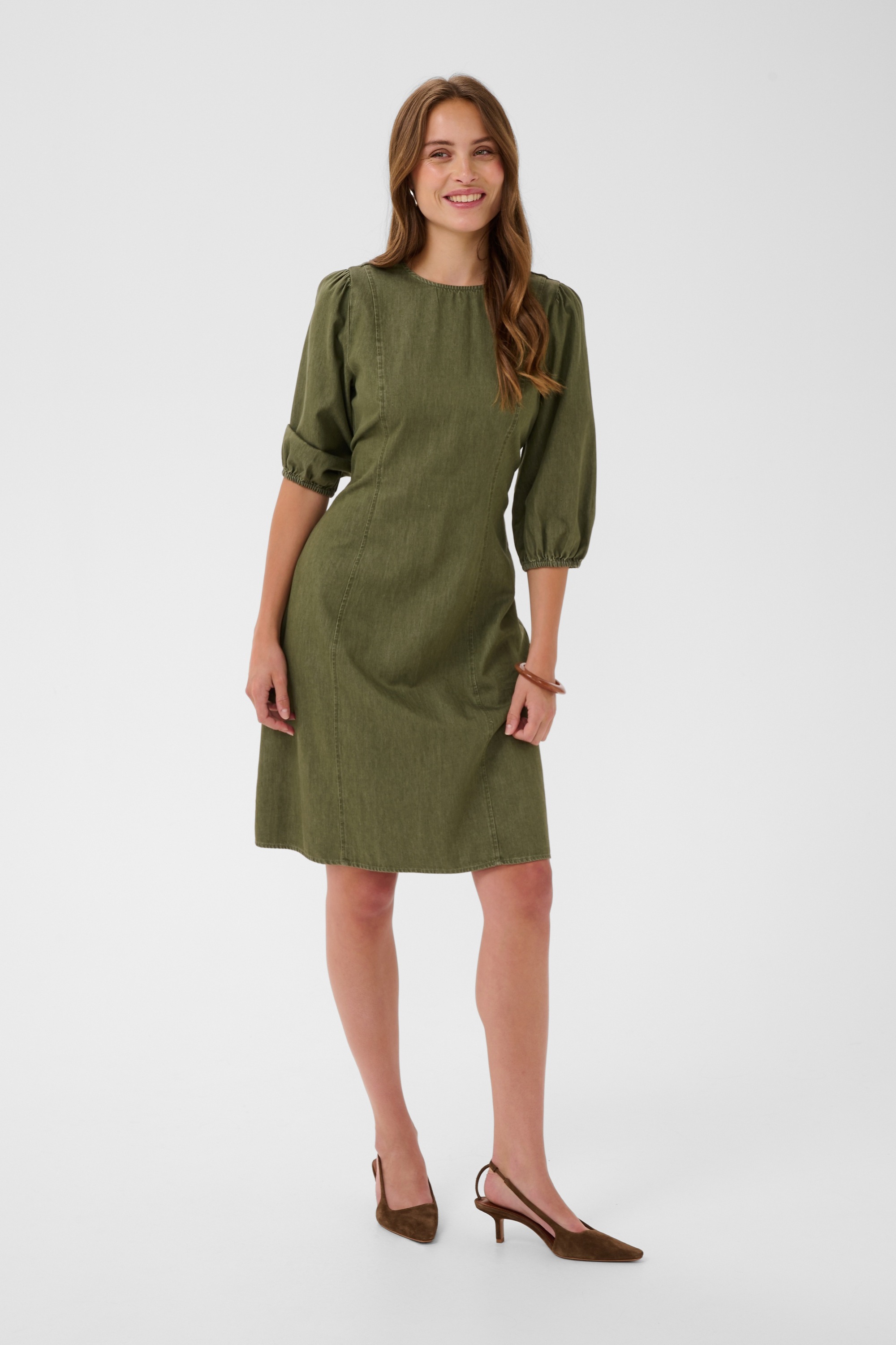 Saint Tropez Midikleid »Damen Kleid TitianaSZ«