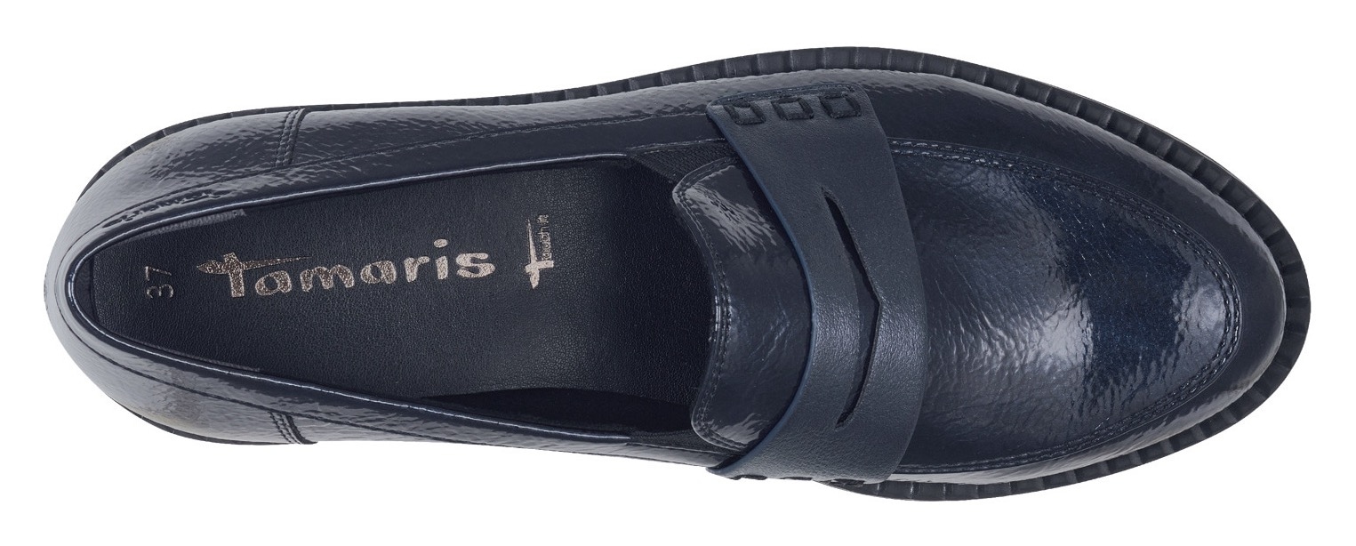 Tamaris Slipper, Loafer, Halbschuh, Schlupfschuh in schmaler Form