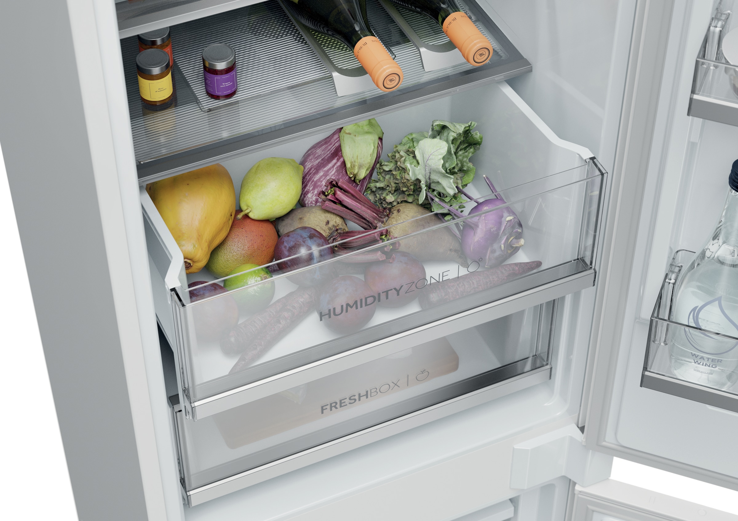 Haier Einbaukühlgefrierkombination »HBQW5518E« 177,2 cm hoch 54 cm breit