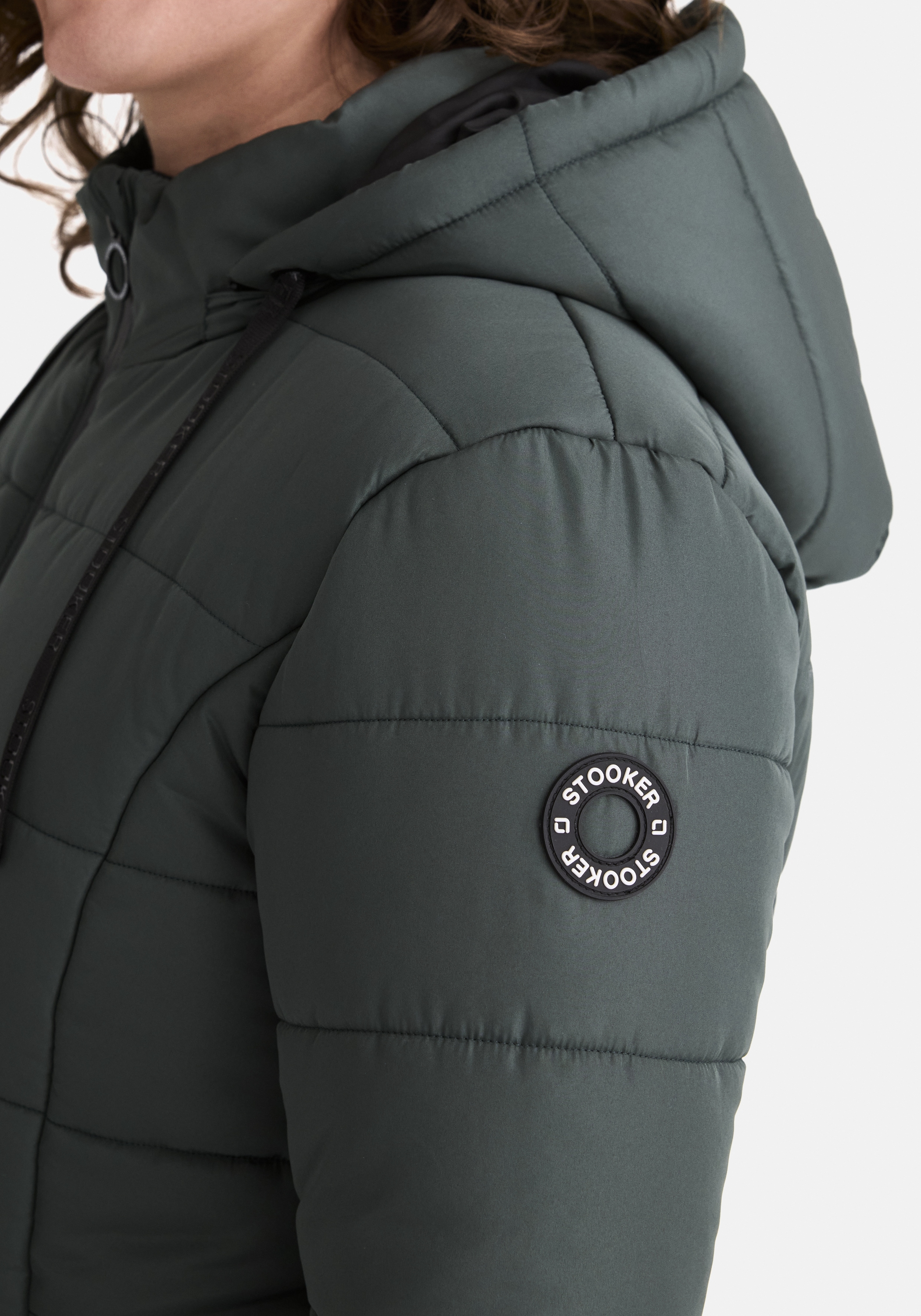 STOOKER WOMEN Wintermantel »Mantel JULIA mit Kapuze«, Outdoormantel figurumspielend gefüttert Kapuze für Damen