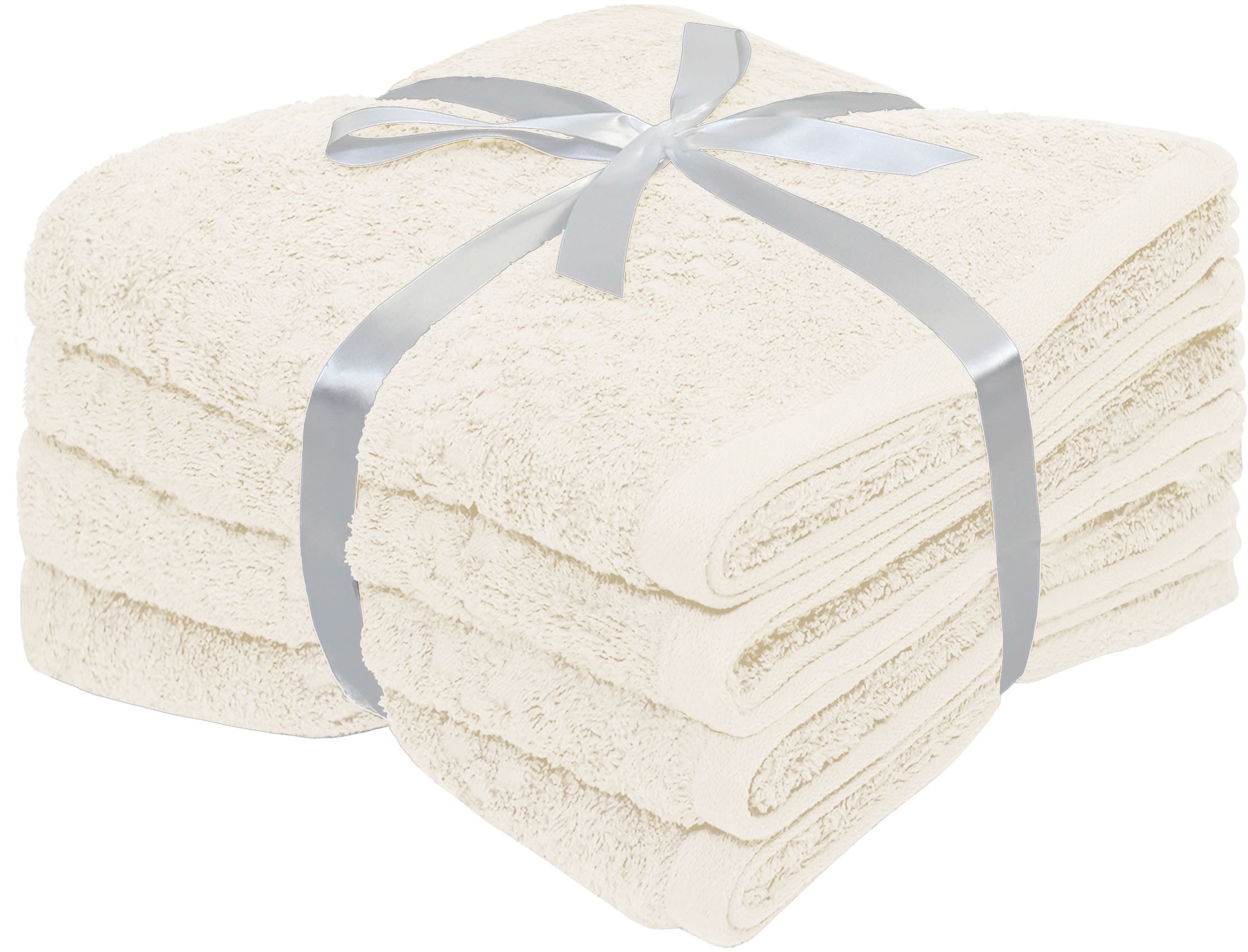 my home Handtuch »Regona, Handtücher 50x100cm, flauschig und weich, 500gr/m²« Premium Handtücher mit Bordüre, Set, 100% Baumwolle, 5 Jahre Garantie