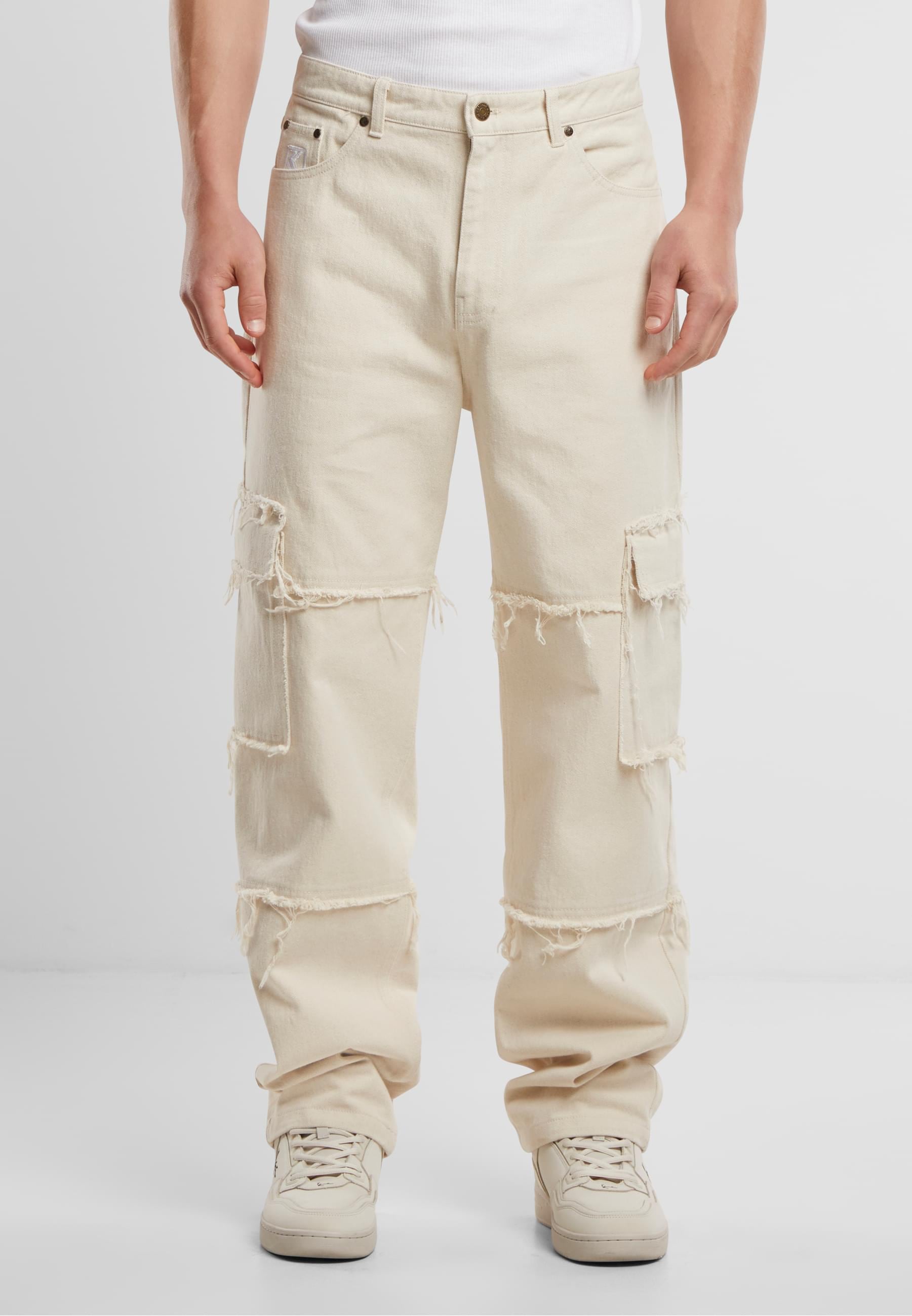 Karl Kani Cargohose »Karl Kani Og Fringed Baggy Cargo Pants«, (1 tlg.)