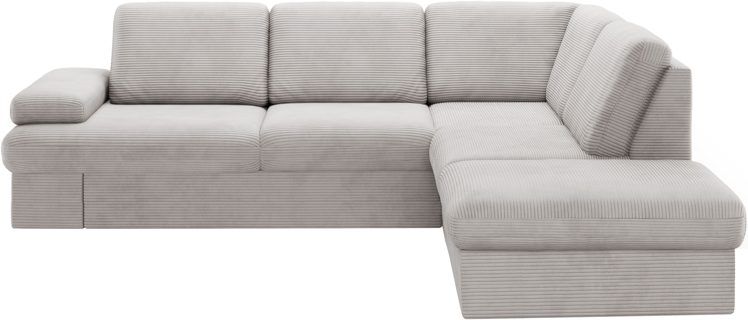 sit&more Ecksofa "Moreno L-Form, B: 238 cm" mit Armteilverstellung, optiona günstig online kaufen
