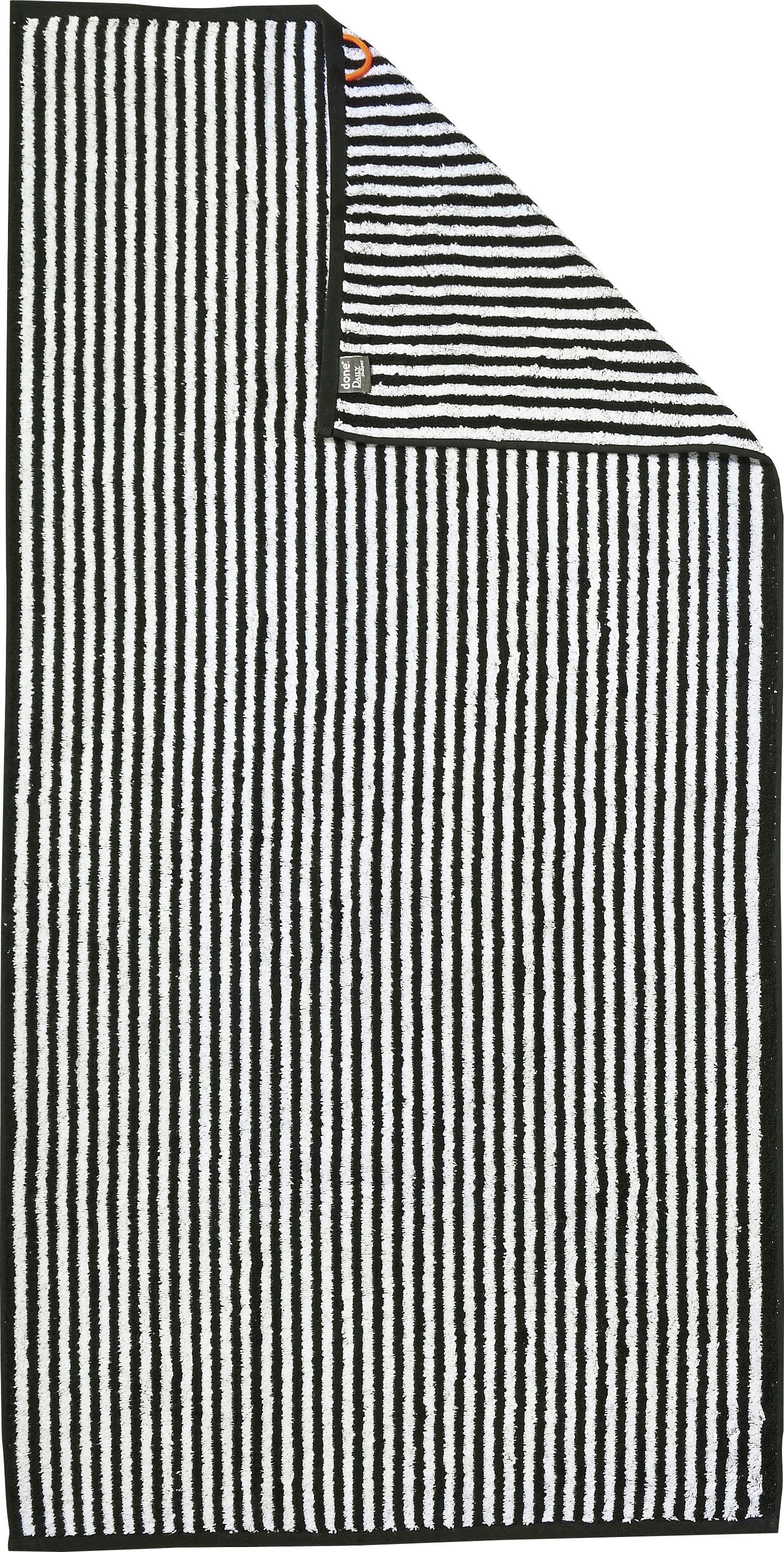 done. Duschtuch "Daily Shapes Stripes", (1 St., Duschtuch 70 x 140 cm), mit Jacquard-Muster, gestreift