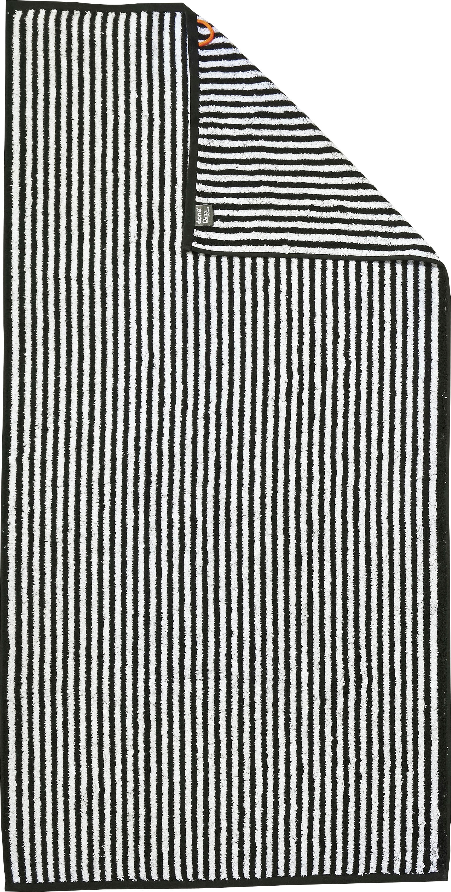done.® Duschtuch »Daily Shapes Stripes«, BAUR St.), mit | (1 gestreift kaufen Jacquard-Muster