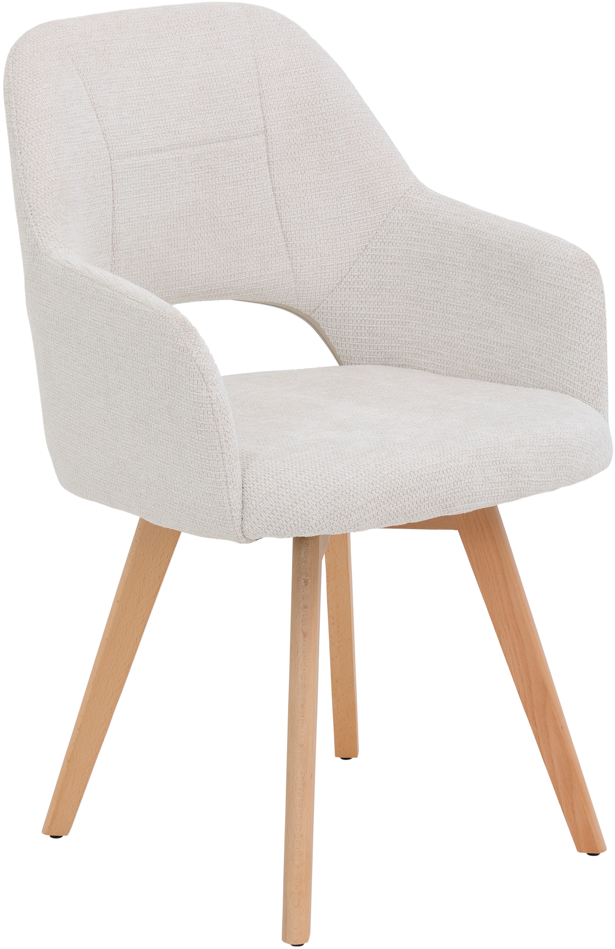 Thumbnail - HELA Armlehnstuhl "SOFIA Armlehnenstuhl mit Massivholzgestell, Bezug Webstoff" (Set) 2 Stk.Esszimmerstuhl, Sessel mit Ar...