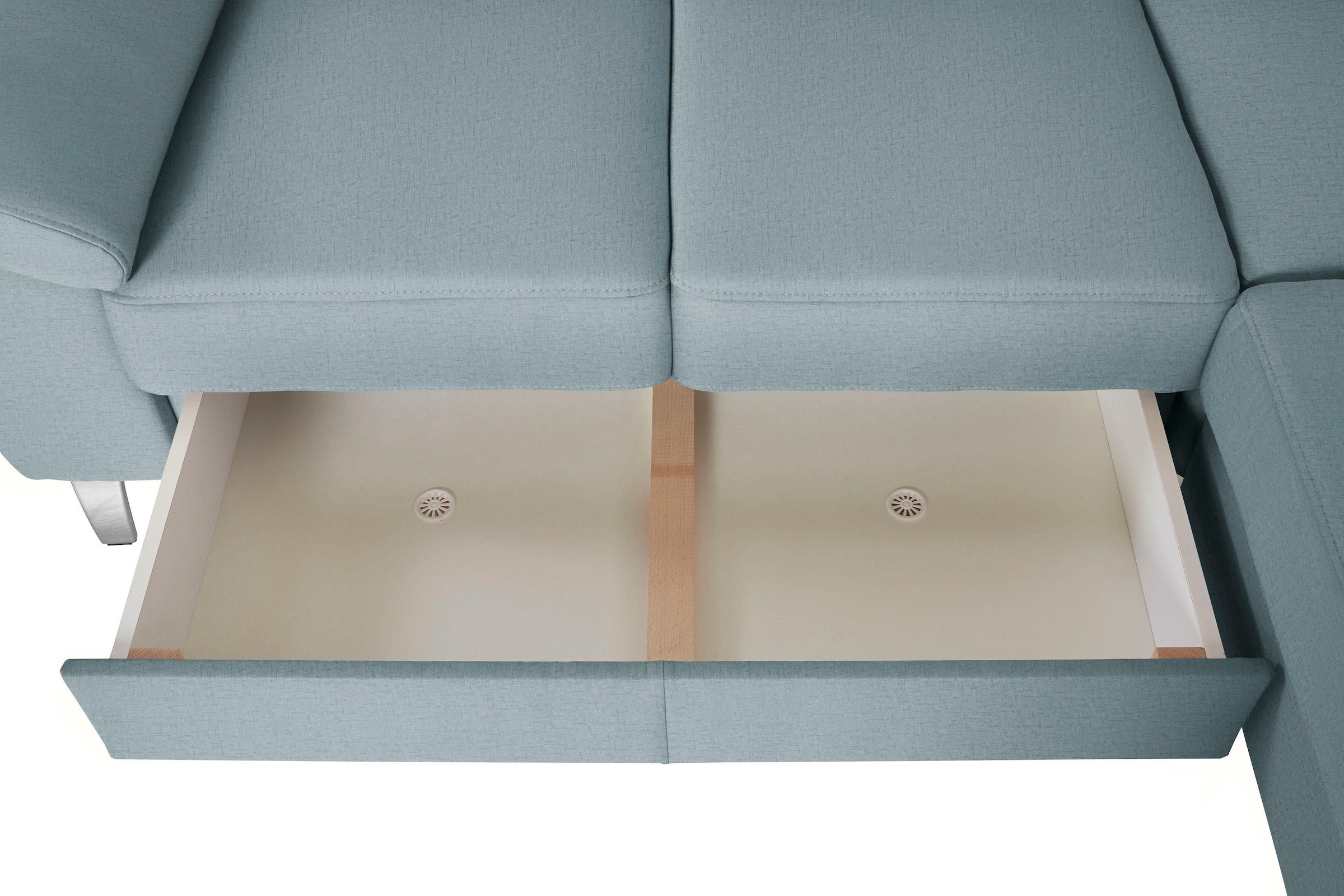 sit&more Ecksofa »Sorano L-Form«, wahlweise mit Bett- und Relaxfunktion, inkl. Bettkasten