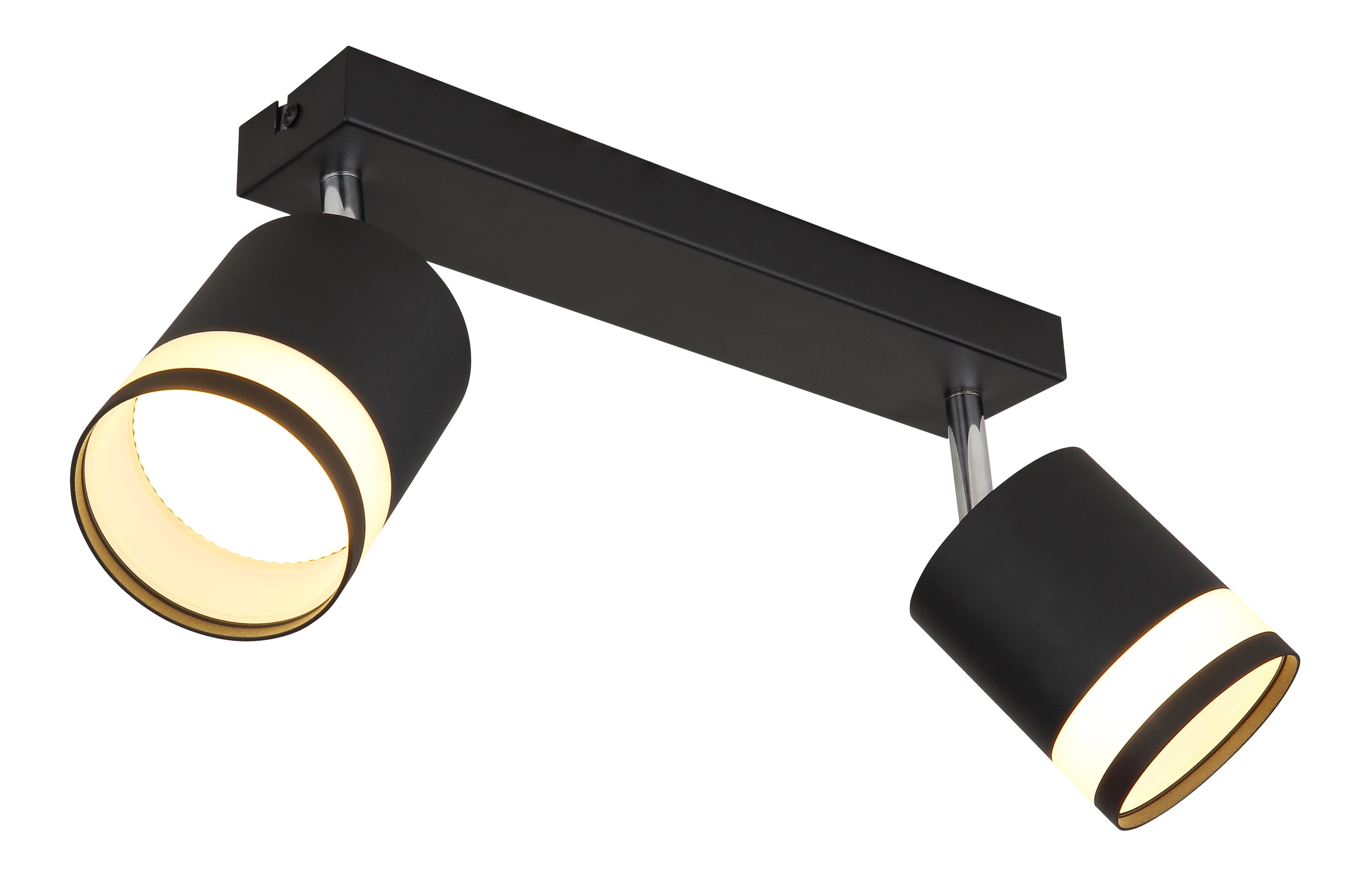 GLOBO LIGHTING Deckenstrahler »LUCERO«, Leuchtmittel GX53 | Leuchtmittel wechselbar, Deckenspot/schwarz/3000K/Wohnzimmer/Flur