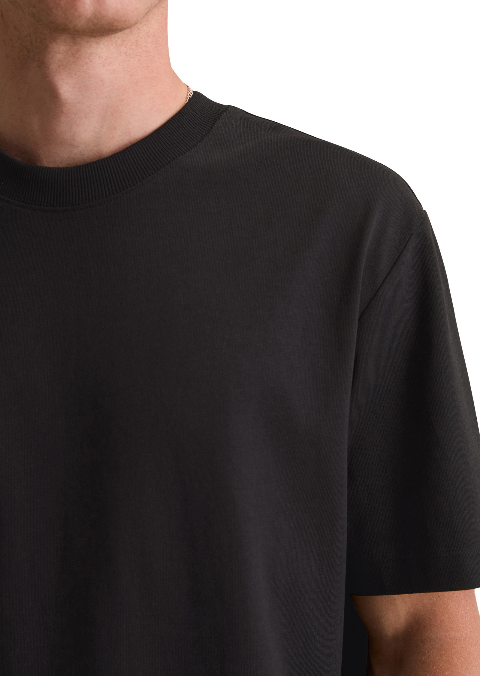 Marc O'Polo DENIM T-Shirt »aus schwerem Bio-Baumwoll-Jersey«