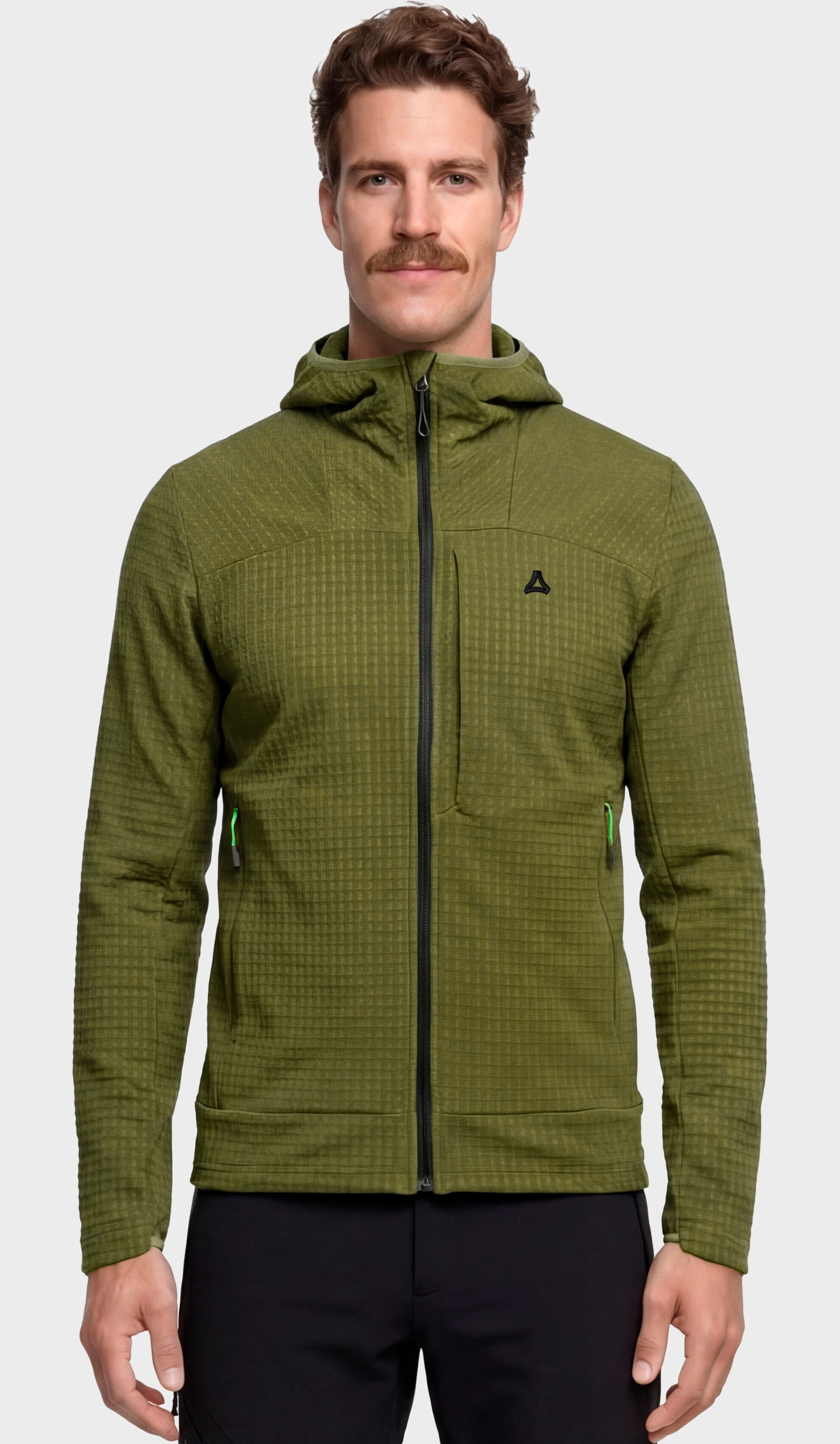 Schöffel Fleecejacke »Fleece Hoody Style Enixa MEN« mit Kapuze
