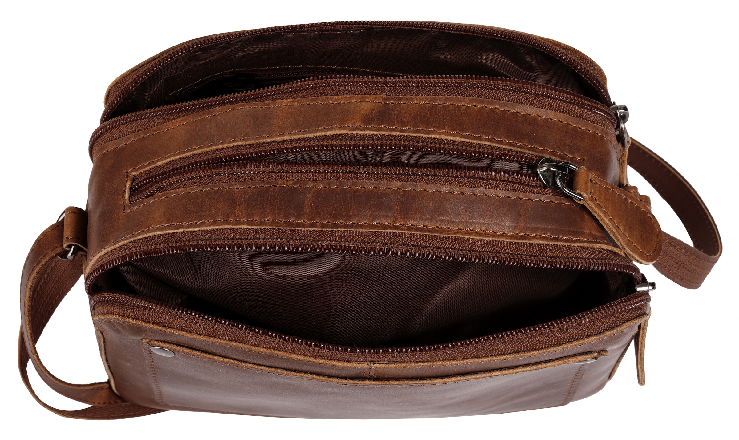 Cluty Umhängetasche echt Leder