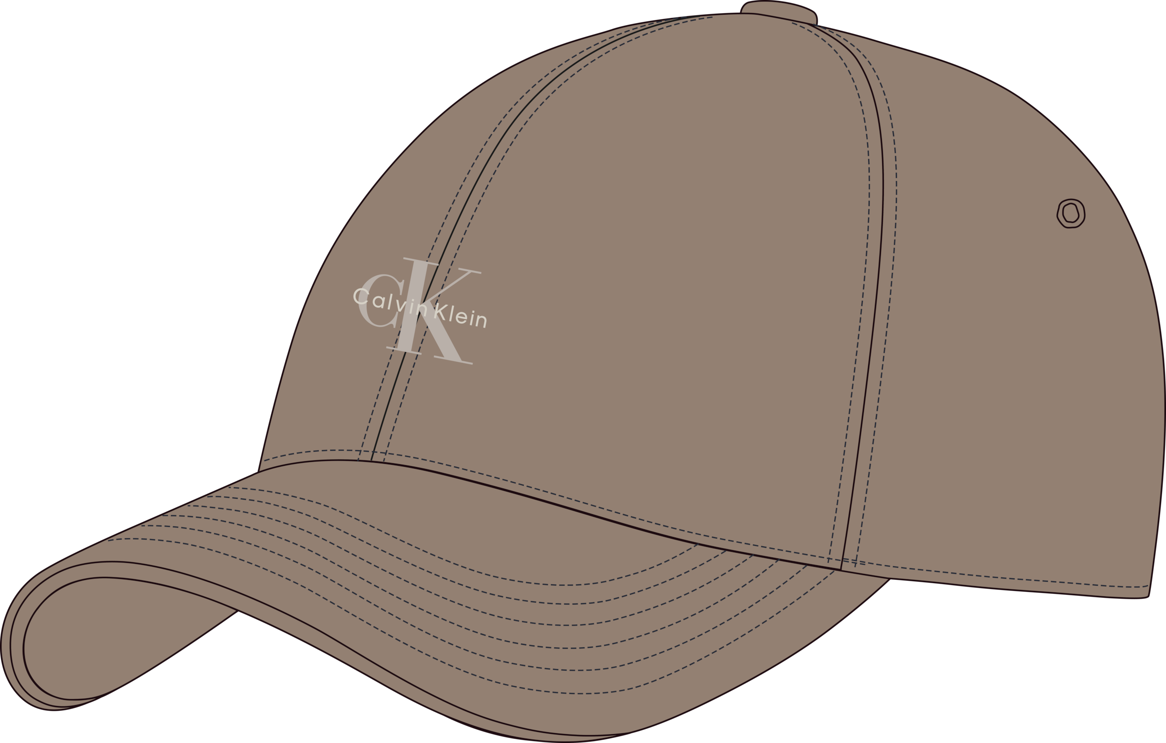 Calvin Klein Jeans Baseball Cap in der Weite verstellbar, reine Baumwolle