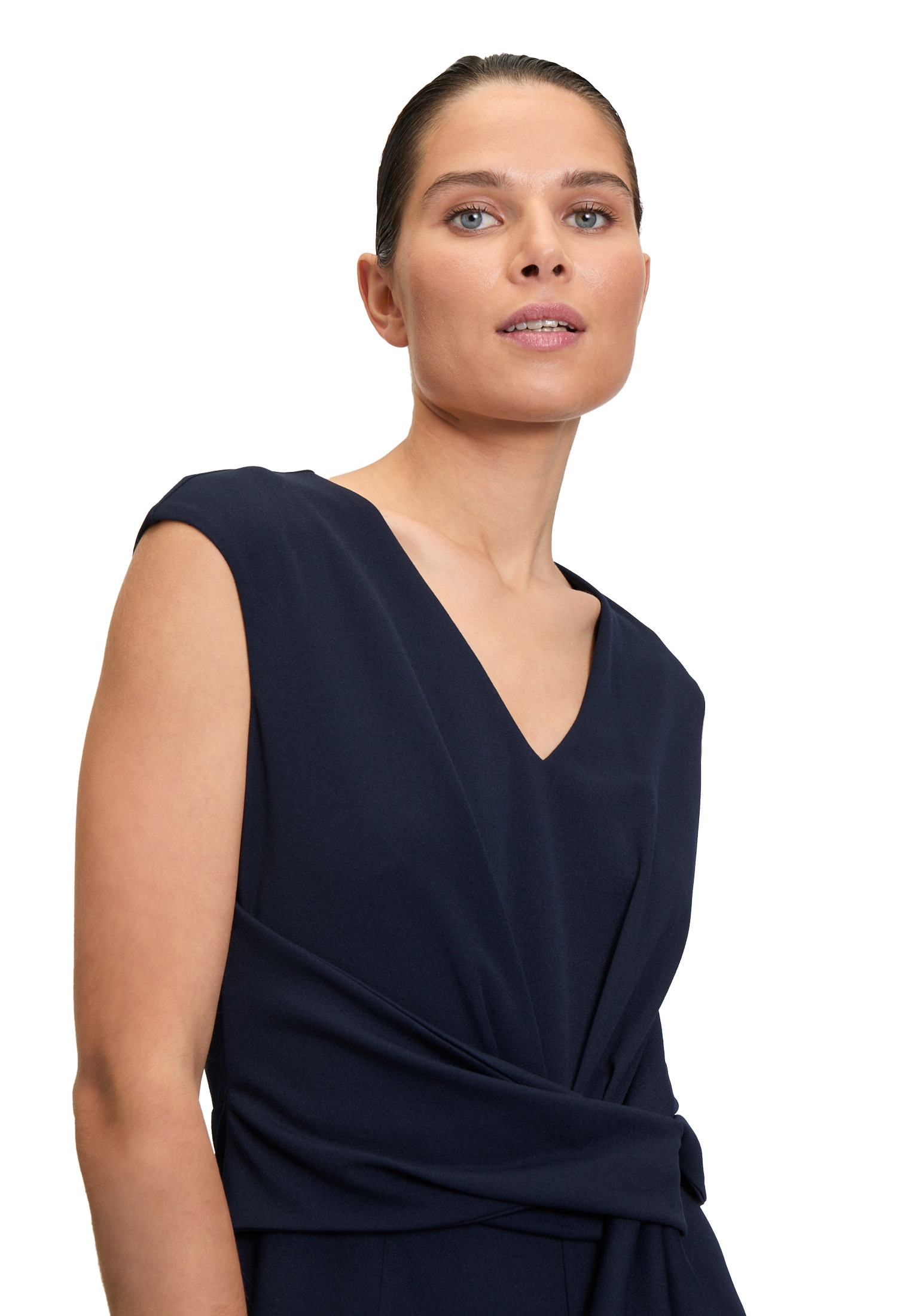 Vera Mont Overall »Vera Mont Damen Jumpsuit mit weitem Bein«, (1 tlg.), Bunddetail