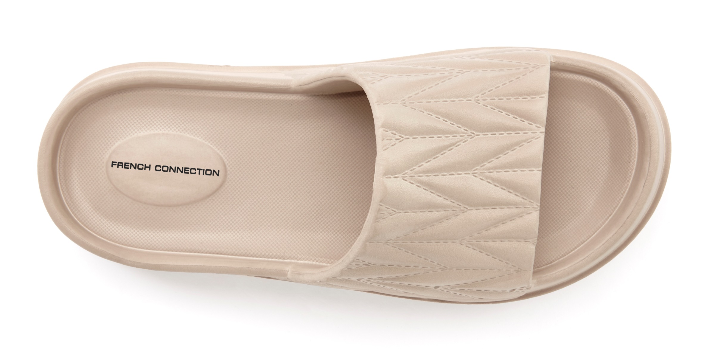French Connection Slide Sandals Beige 42 2