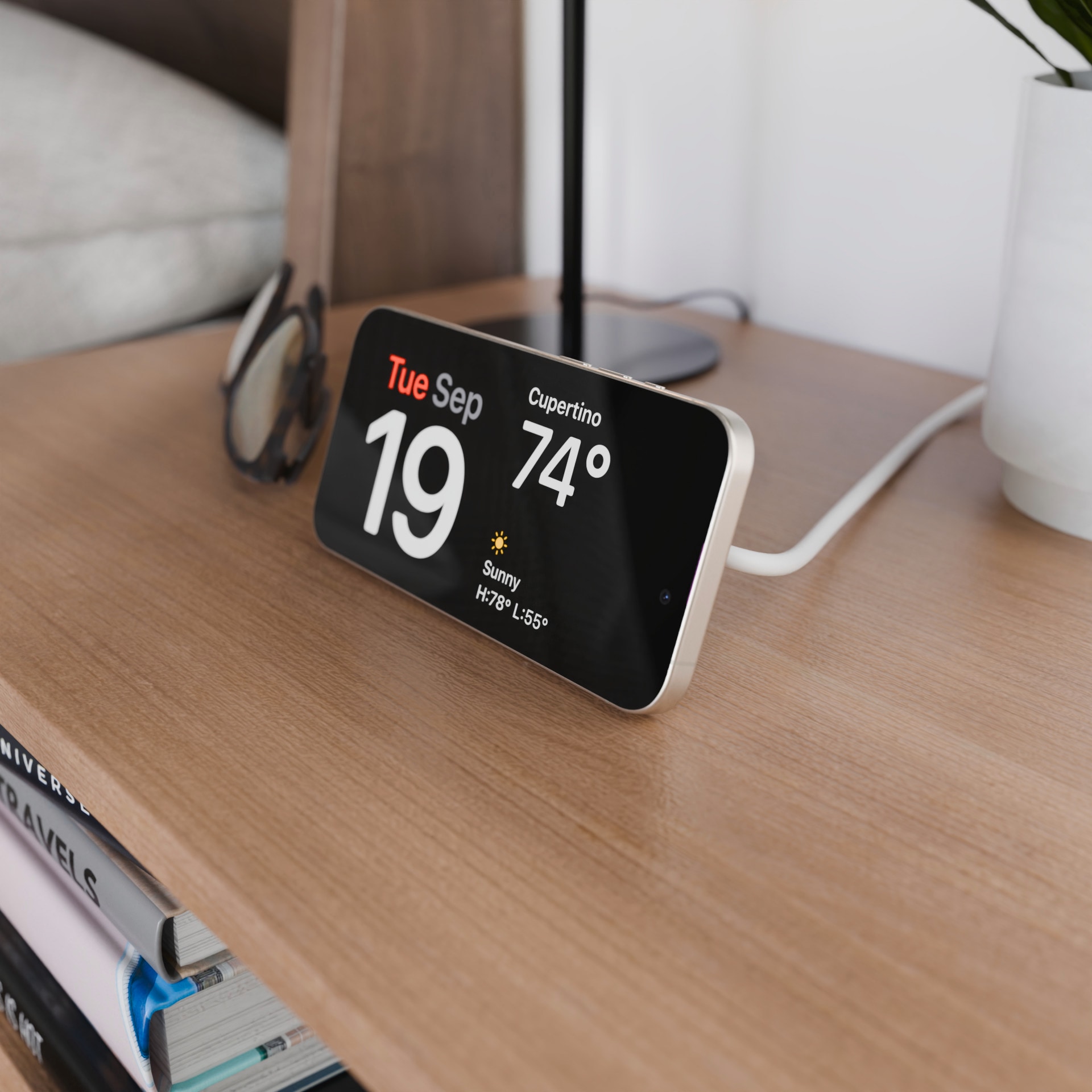 Targus Wireless Charger »Hyperjuice Qi2 2-in-1 Magnetic Charging Stand«