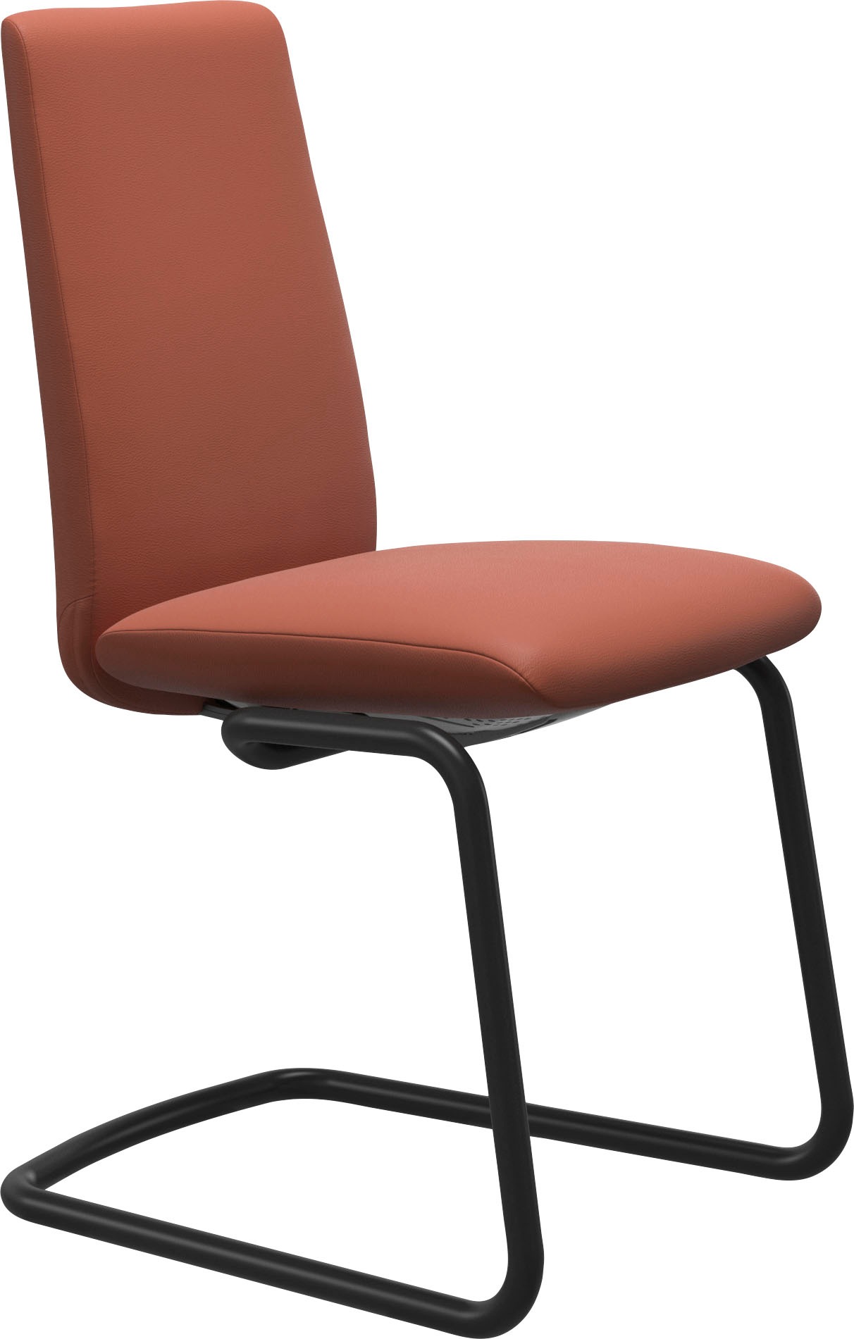 Stressless® Polsterstuhl »Laurel«, Leder PALOMA, Low Back, Größe M, mit Beinen aus Stahl in Schwarz matt