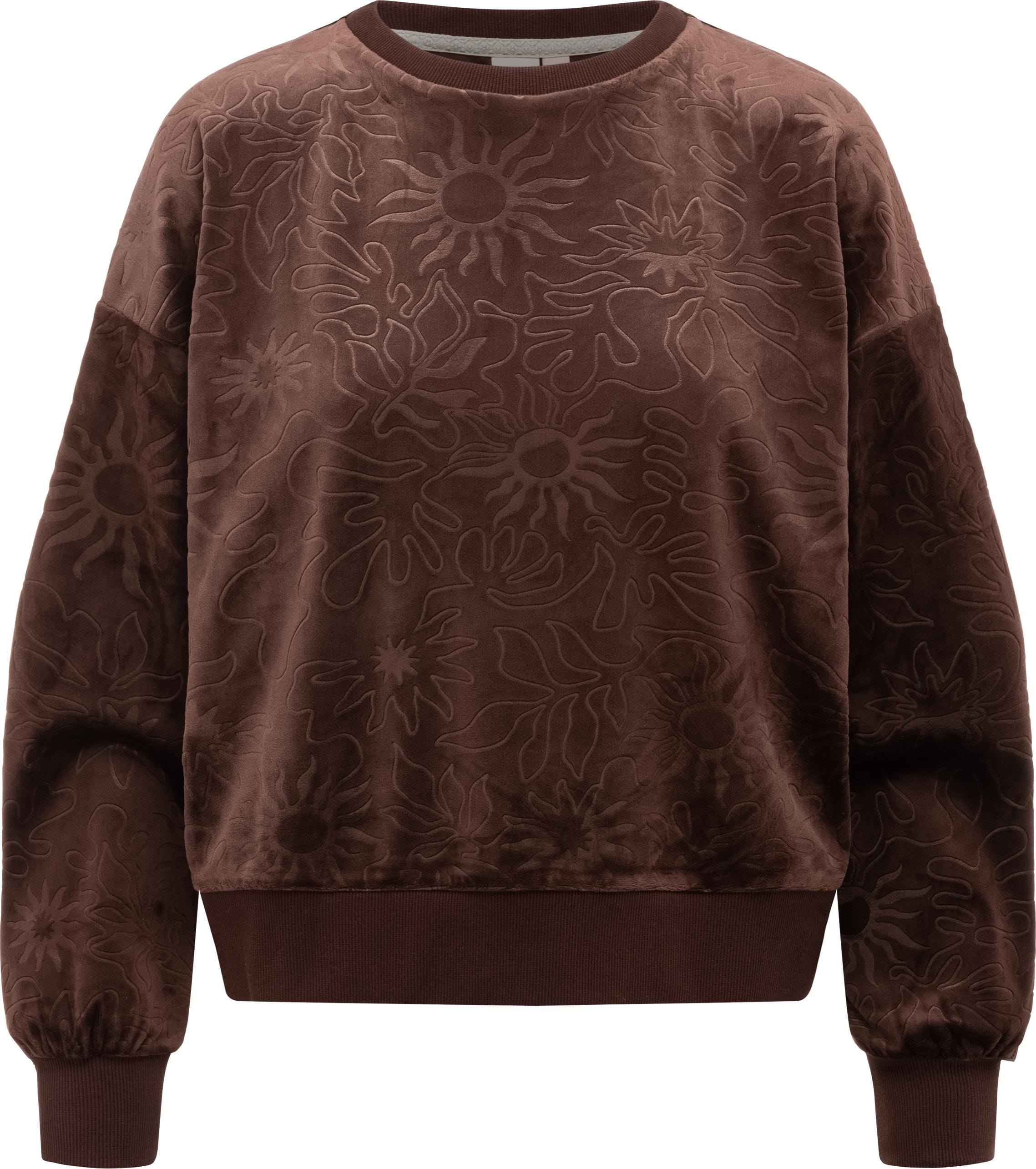 Ragwear Sweater "Wuss Embossed", kuschelig weiches oversized Sweatshirt günstig online kaufen