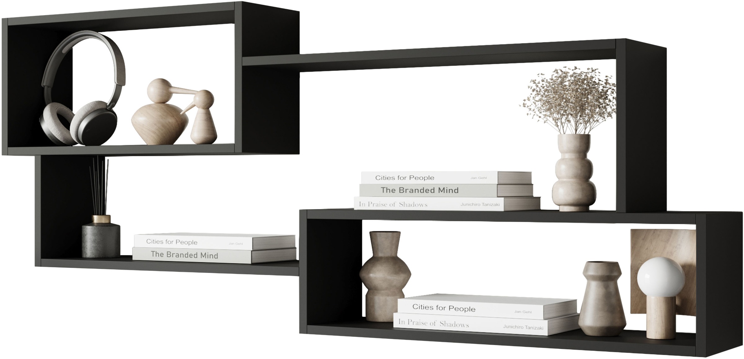 INOSIGN Wandboard "Wandregal Trio" 1 Stk. tlg. Ideal als Bücherregal, Dekor günstig online kaufen