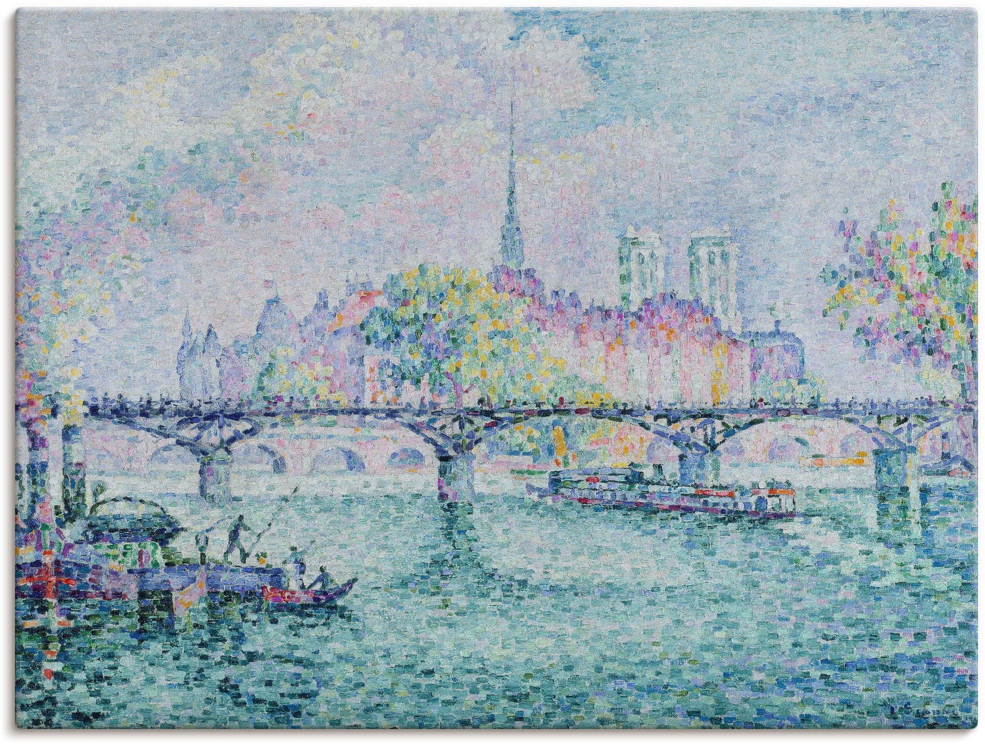 Artland Paveikslas ant drobės »Paris Blick zur...