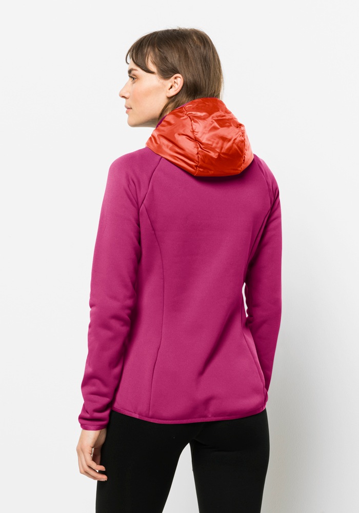 Jack Wolfskin Hybridjacke "ROUTEBURN PRO HYBRID W", mit Kapuze günstig online kaufen