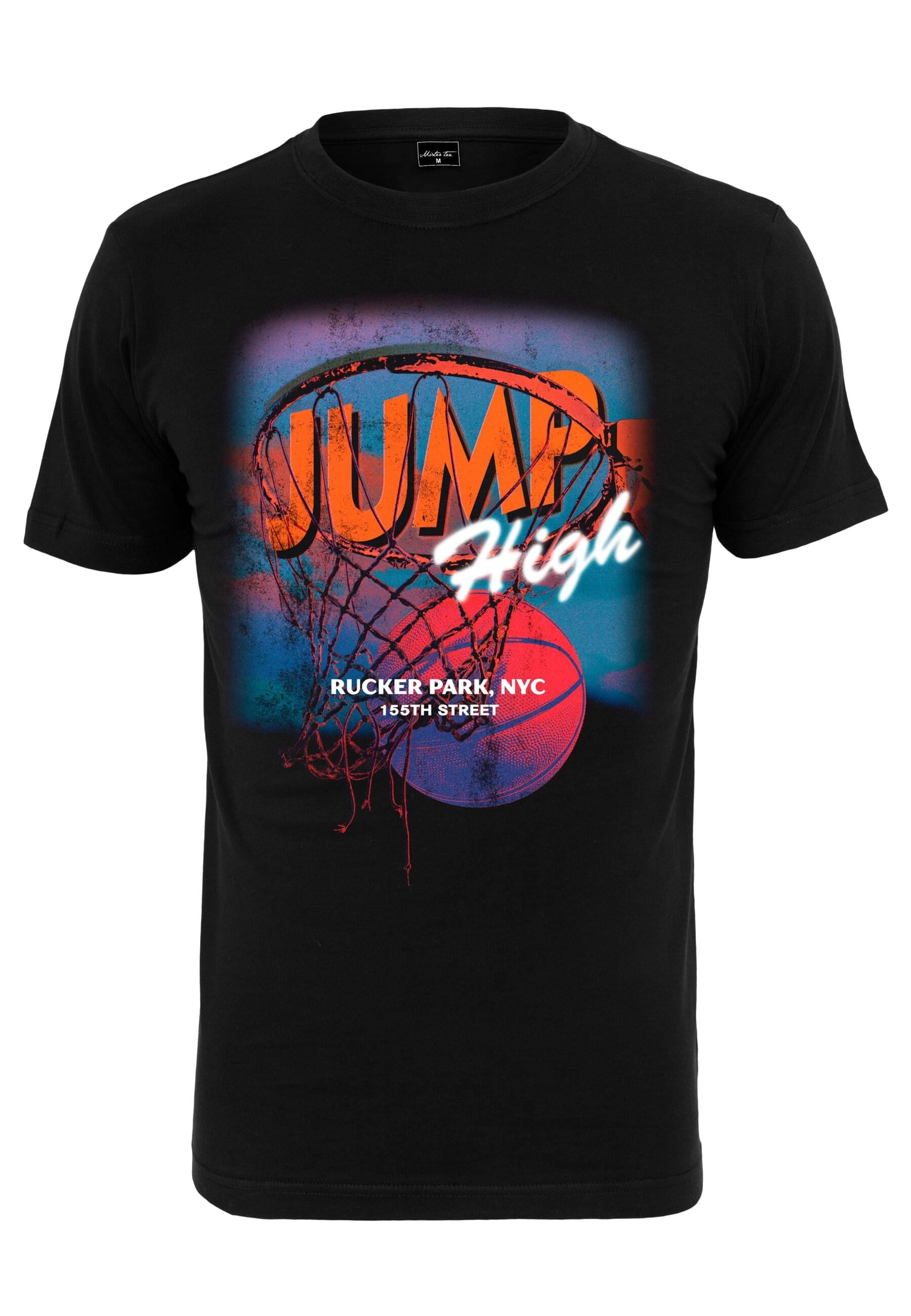 MisterTee Kurzarmshirt "MisterTee Herren Jump High Tee" günstig online kaufen