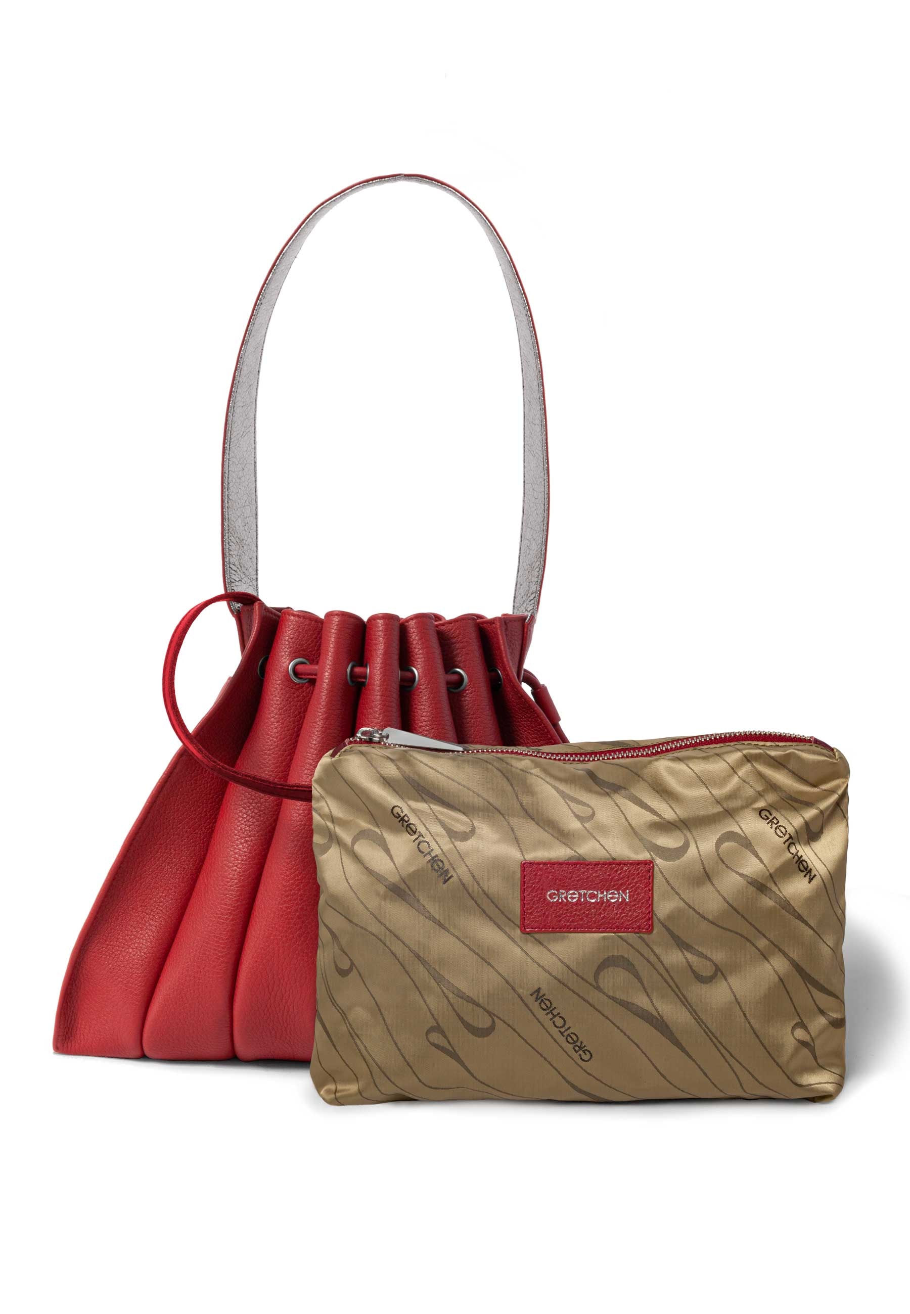 GRETCHEN Schultertasche »Fan Hobo«, (2 tlg.), in modischem Design