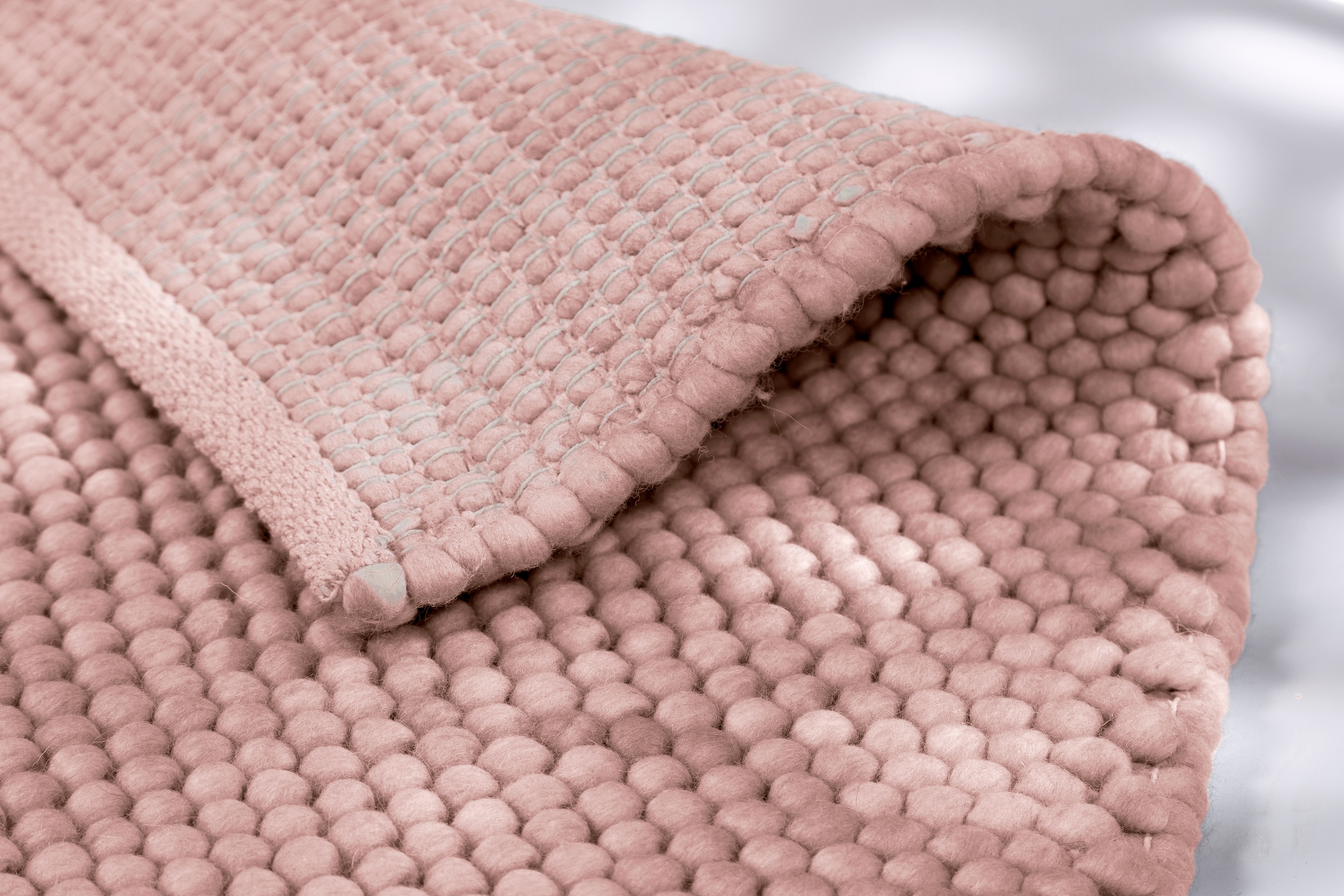 SCHÖNER WOHNEN-Kollektion Wollteppich »Poppy 6024«, rechteckig, 18 mm Höhe, hochwertiger Handweb, Wolle, Wohnzimmer, Schöner Wohnen Kollektion